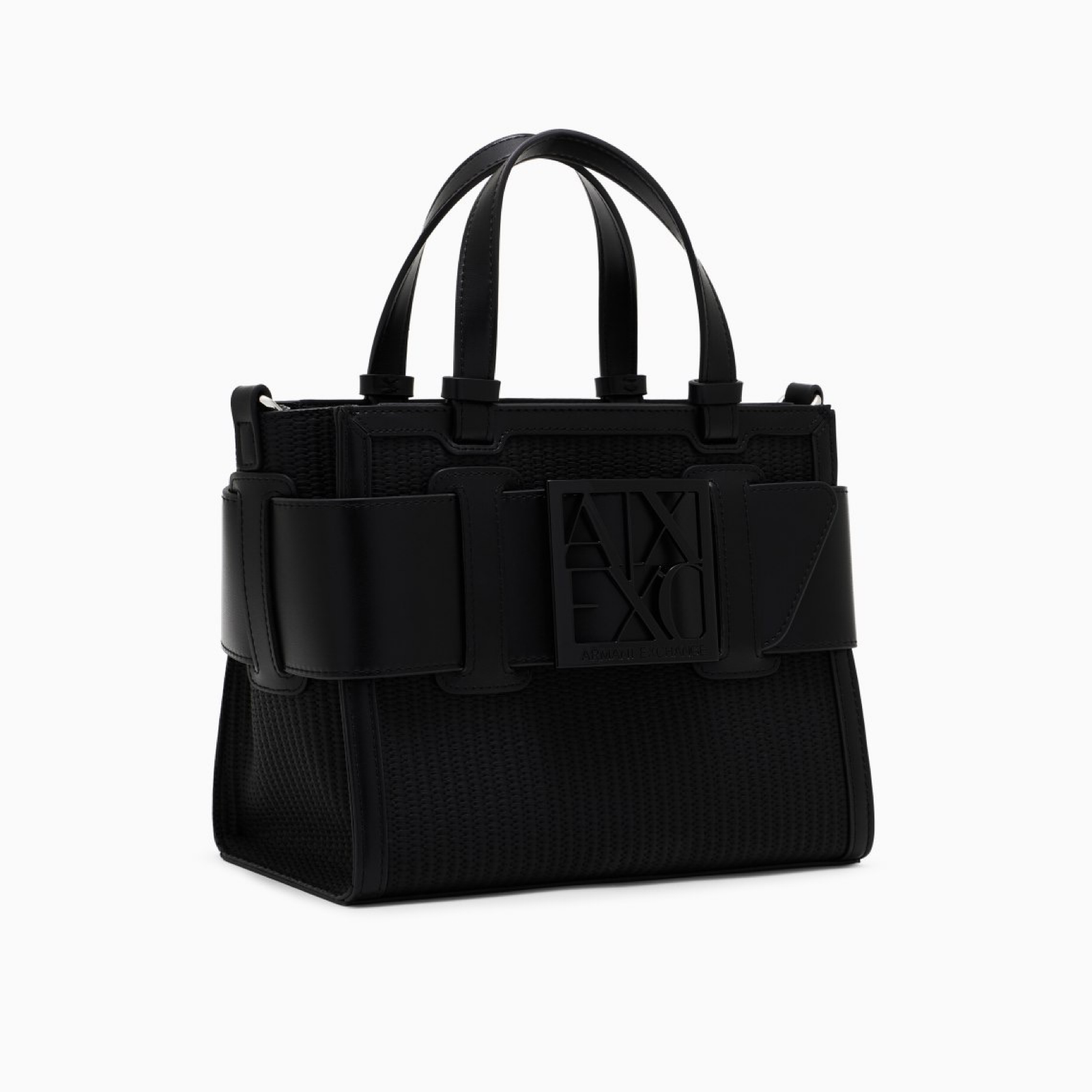 Дамска черна чанта Armani Exchange Women Handbag XW000392 AF22626 UC001 Side View