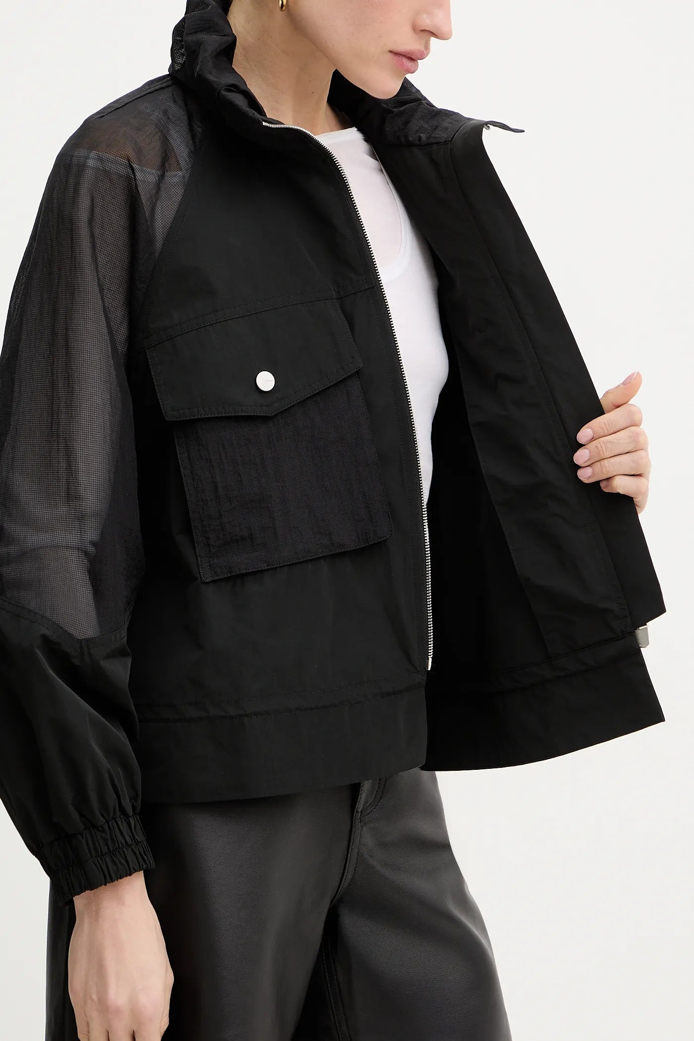 Дамско яке Pinko Women’s jacket Pinko Beth
106592 A325 Z99 Black inside view