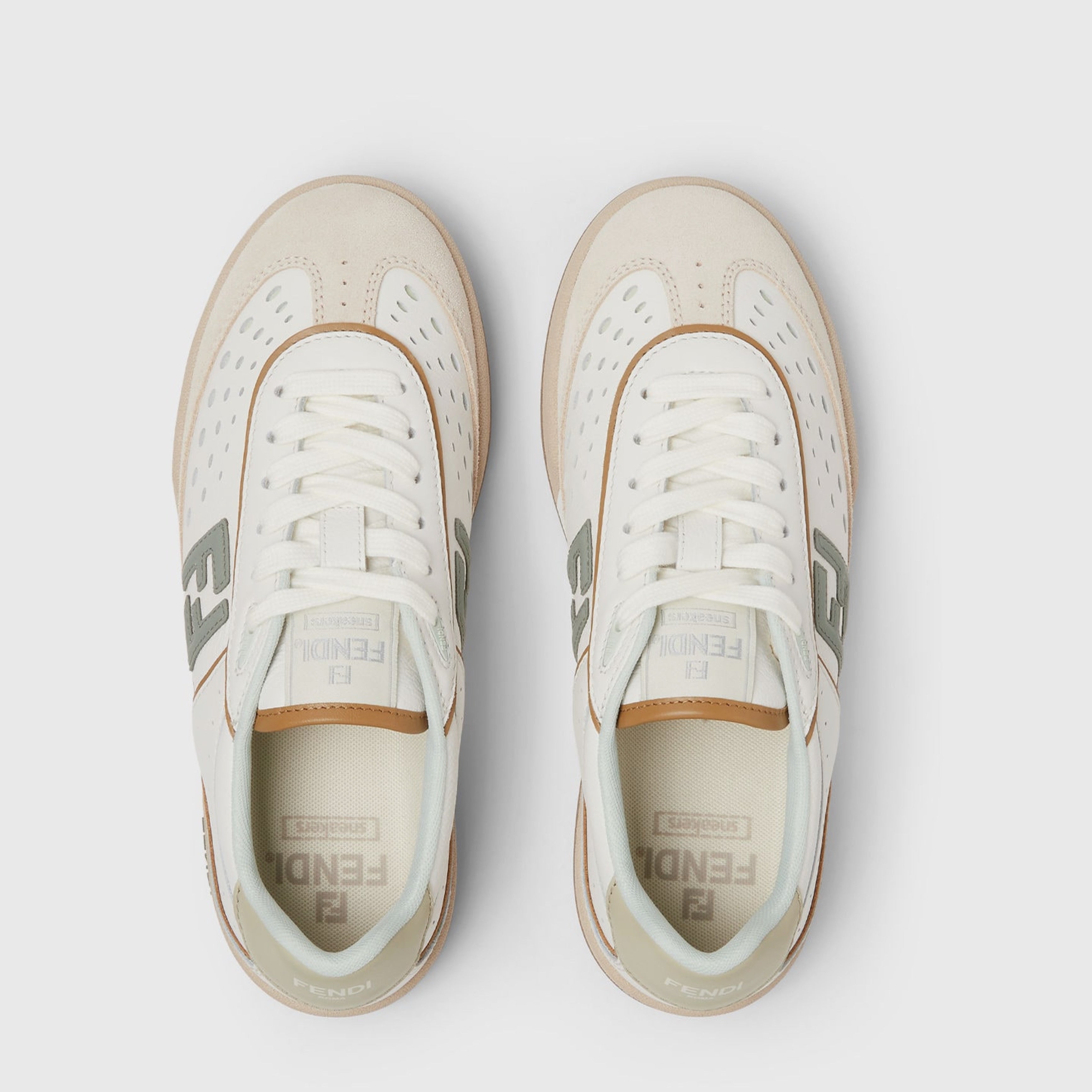 Дамски кецове Women’s sneakers Fendi Match 8E8670ASB2F1RUX top view