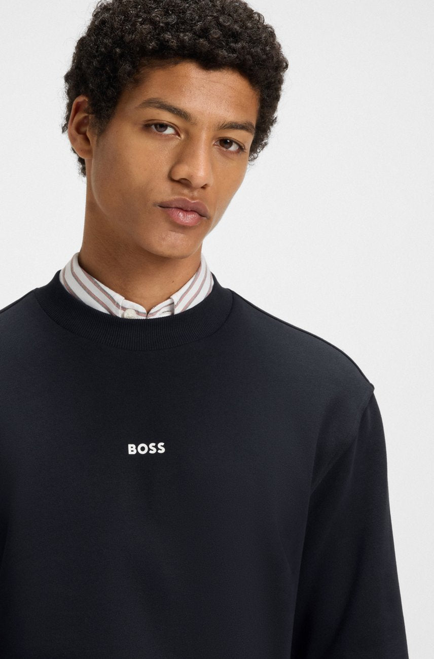 Мъжка памучна блуза Men’s cotton sweatshirt Hugo Boss 50514541 Dark Blue