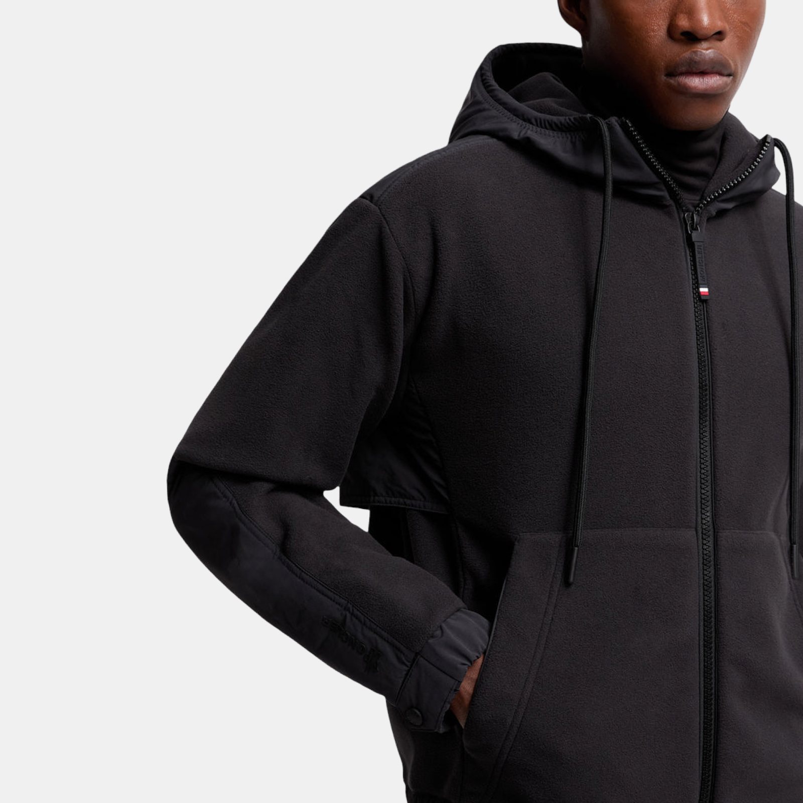 Moncler Grenoble Zip-up Men Hoodie K20978G 000198 9AK8 Close-Up