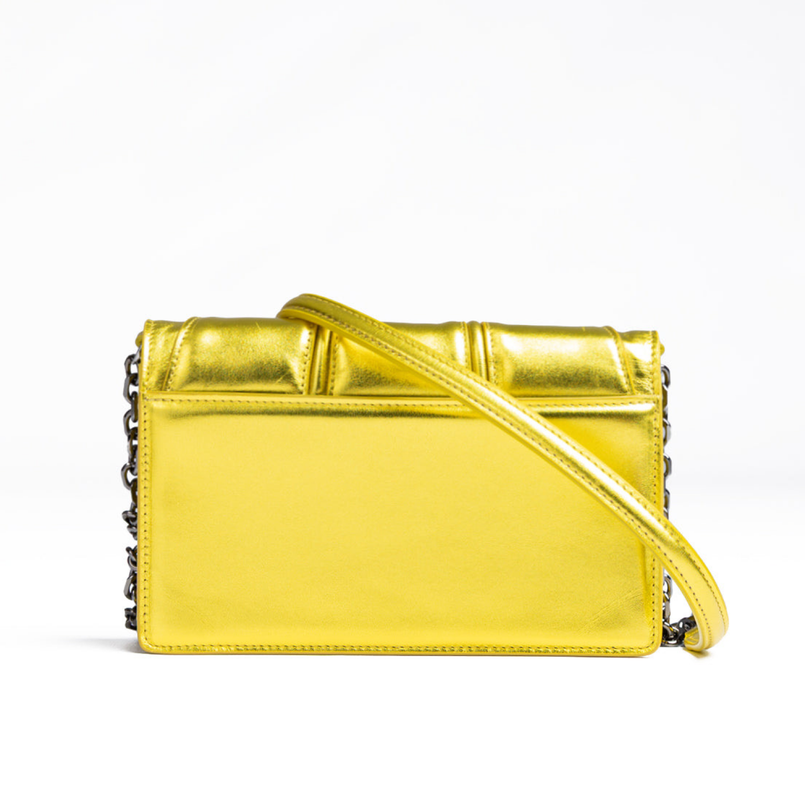 Ferrari GT Patent Leather Bag Back View