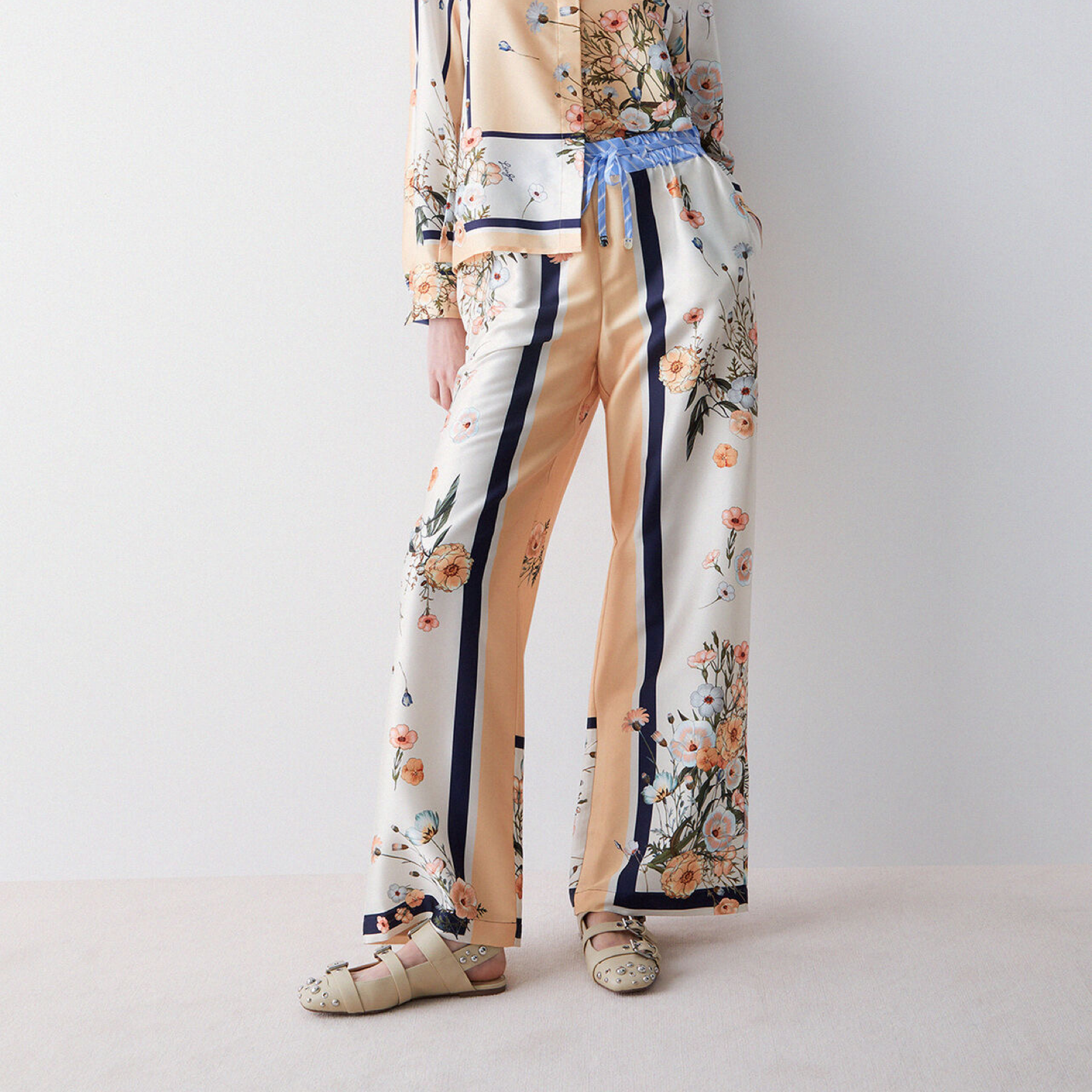 Дамски панталон Liu Jo Women Trousers WA6358 T2555 P9546 Front View