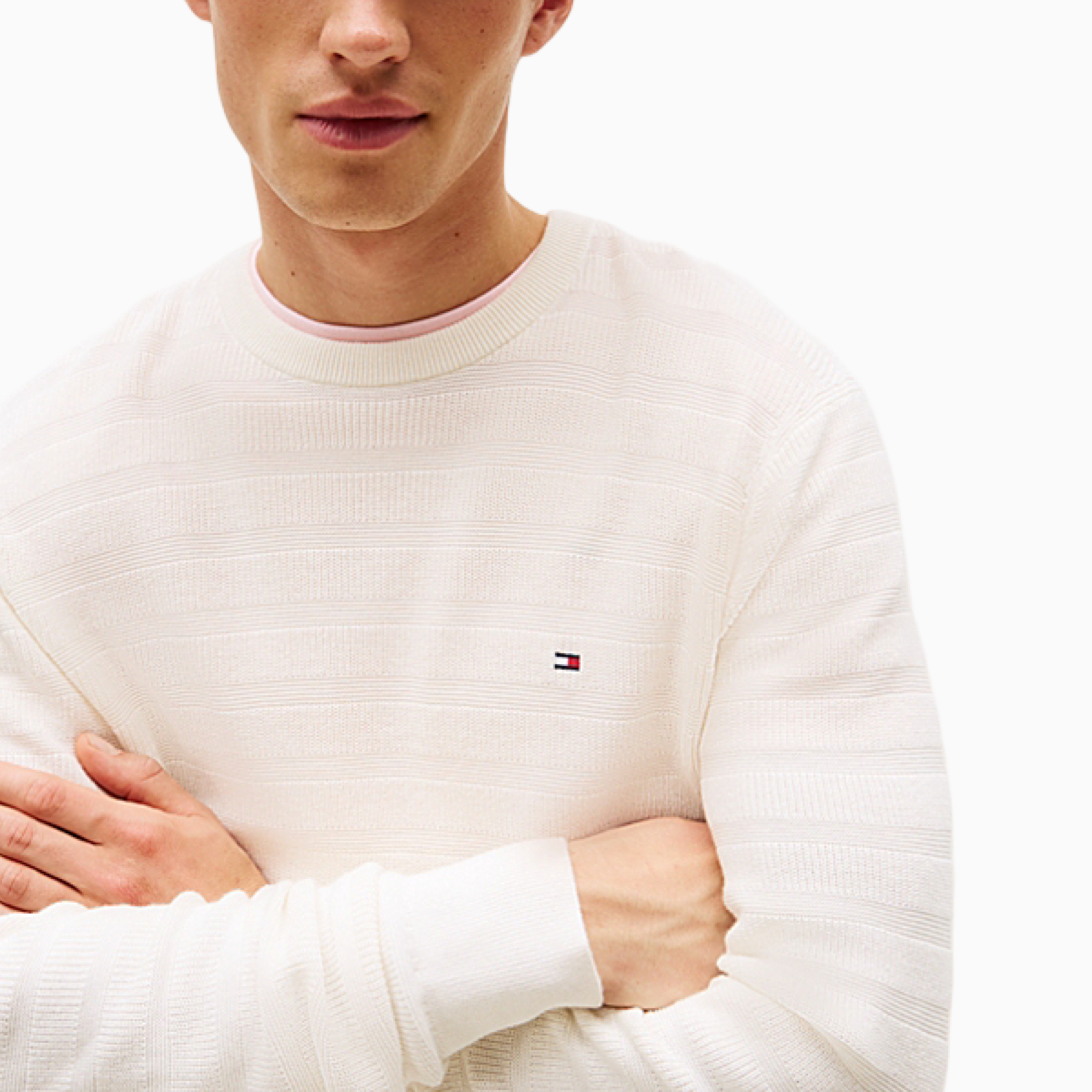 Мъжки пуловер Tommy Hilfiger Men Sweater MW0MW39535 Close-Up