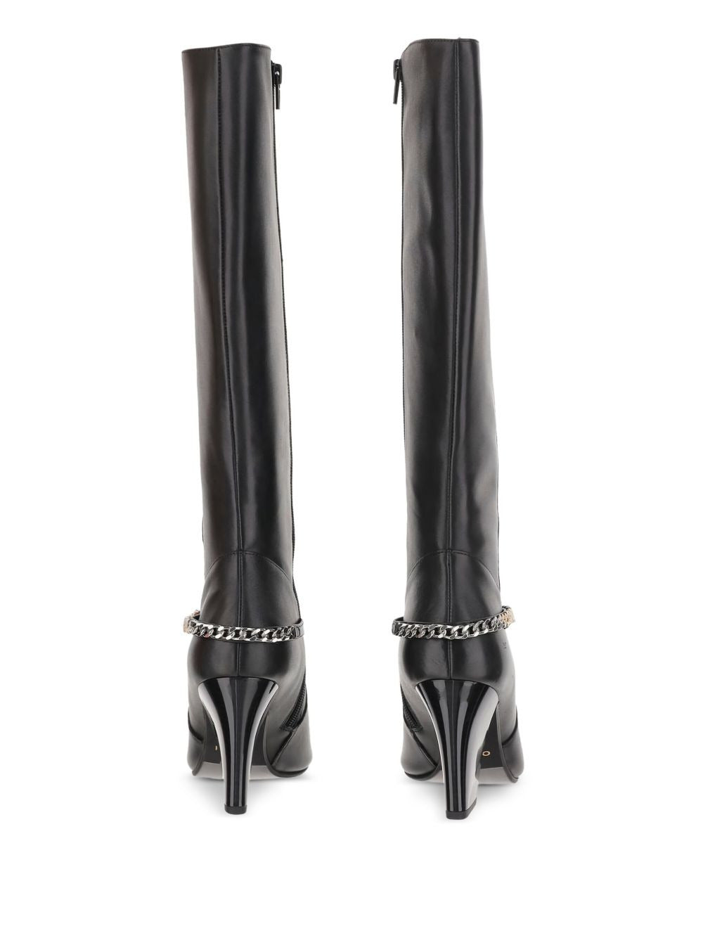 Дамски високи ботуши Women’s high boots PINKO Viola SD0419 P087 Z99 Black