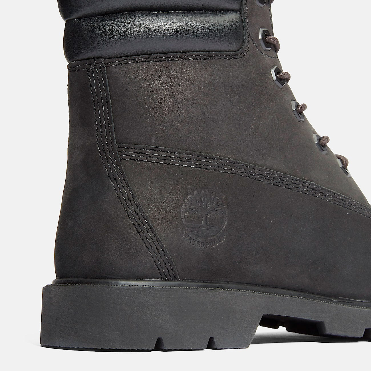 Timberland Black Polyester Ankle
