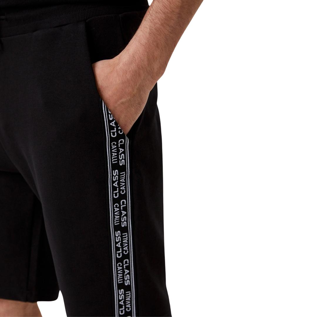 Cavalli Class cotton shorts