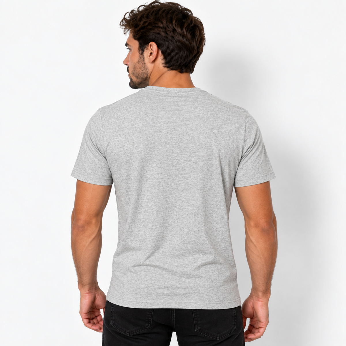Мъжка тениска Cavalli Class Men T-shirt QXT061IJD060 Back View
