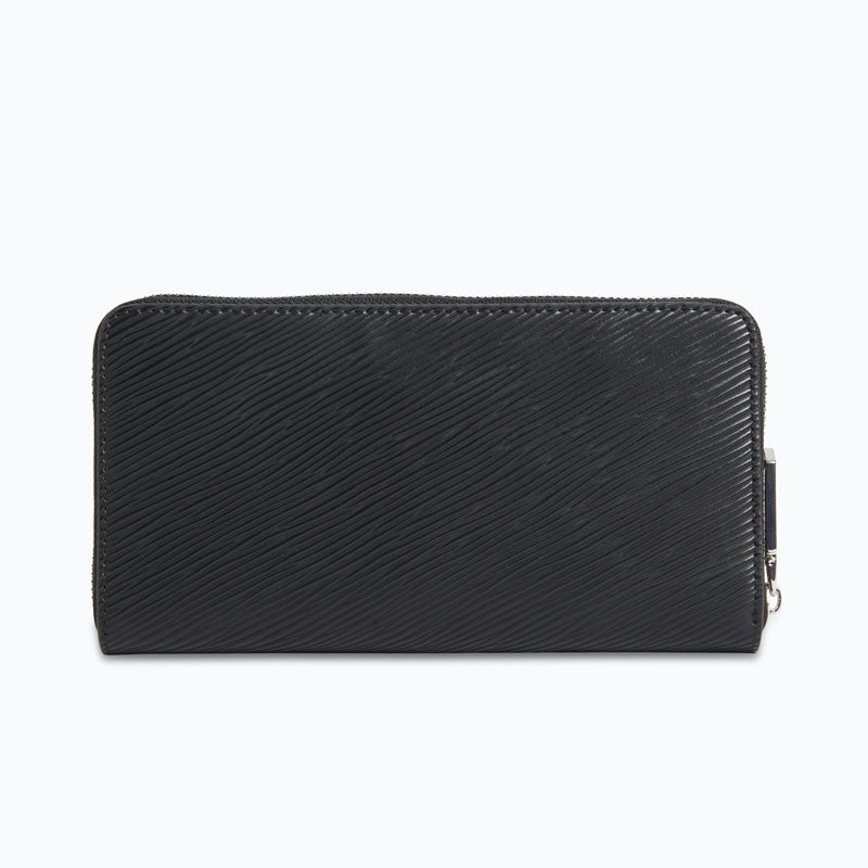 Клъч портфейл Unisex clutch wallet Calvin Klein K60K610266 Black back view