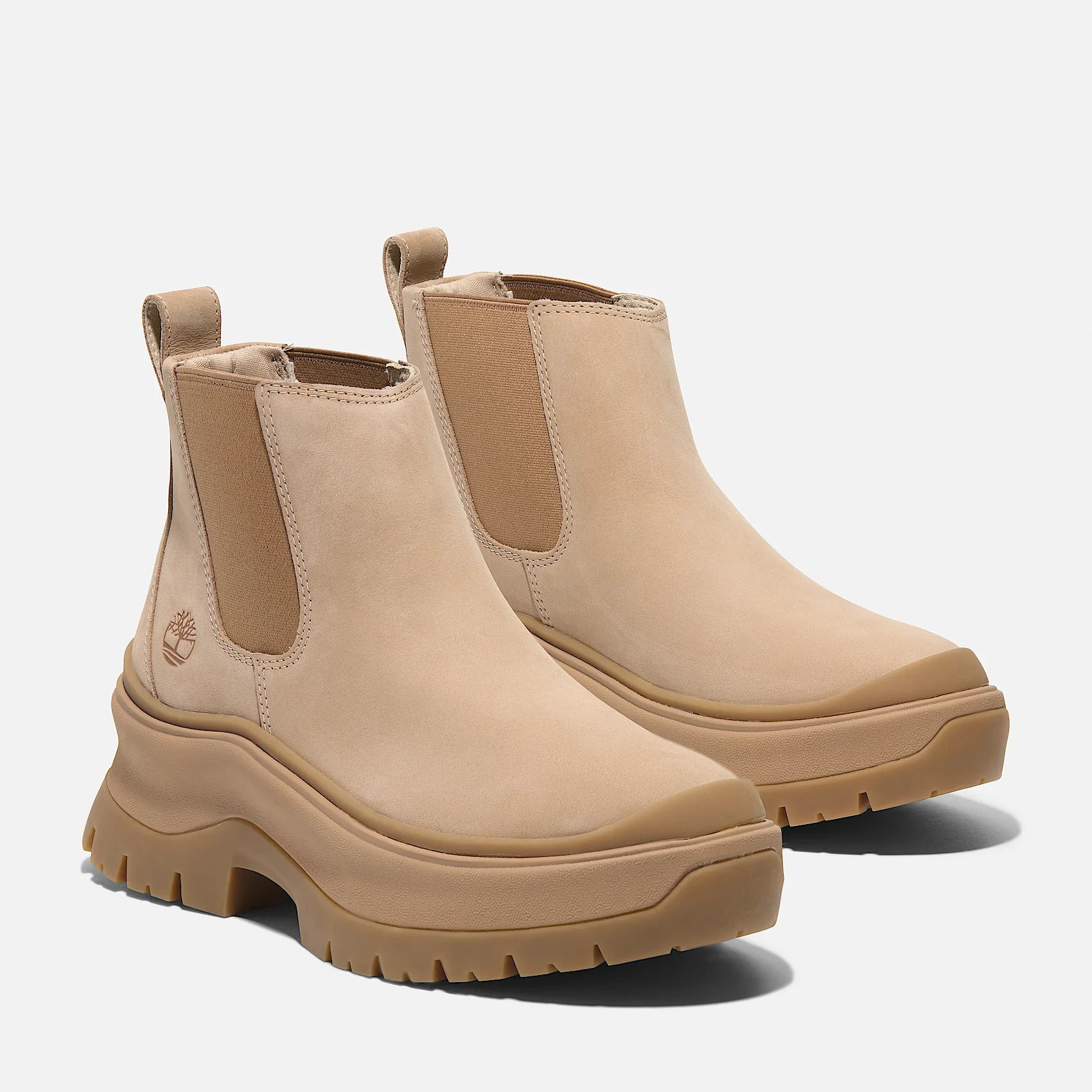 Дамски Челси боти Women’s Roxie lane Chelsea Ankle Boots Timberland TB0A28XMEN7 Beige angled view