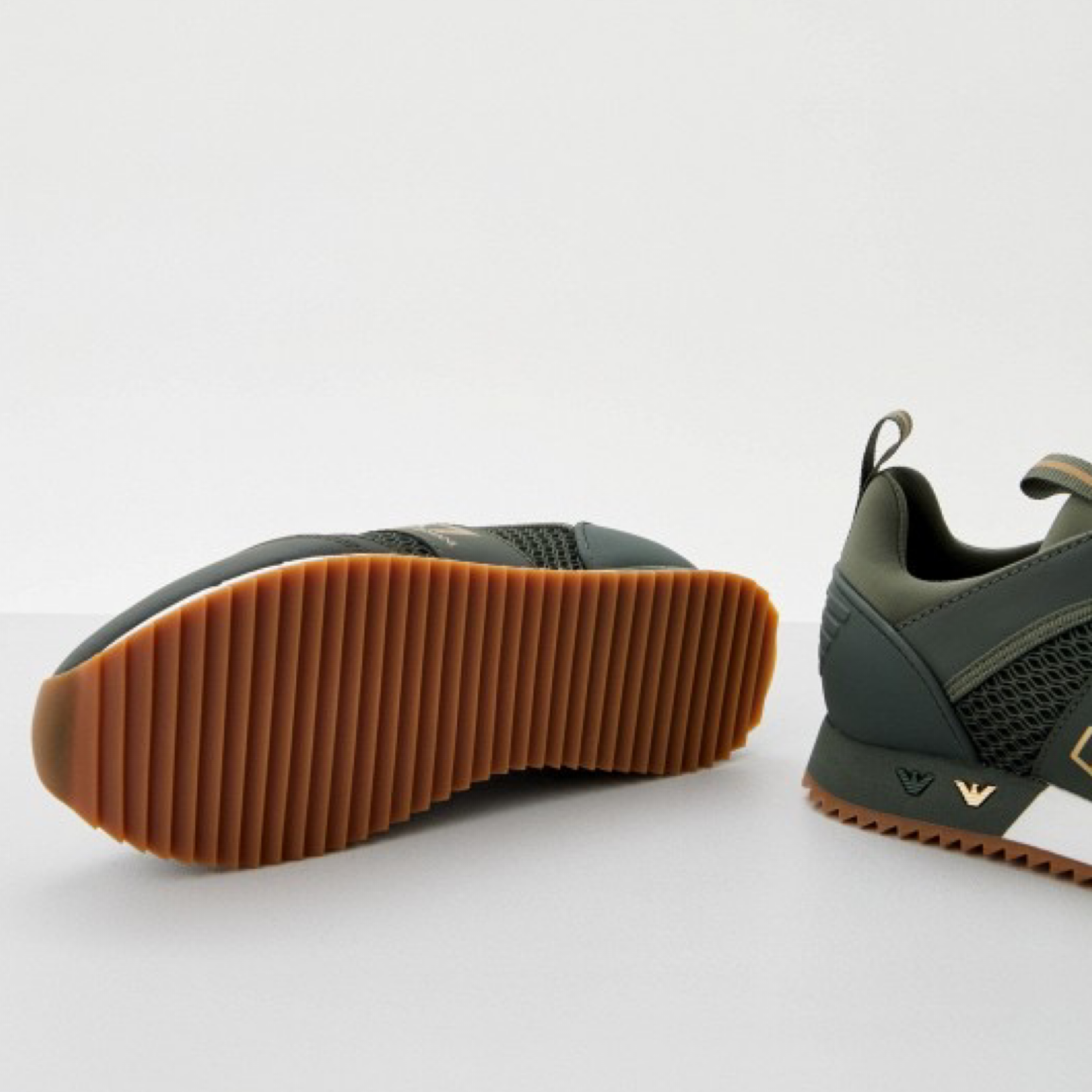 Мъжки зелени маратонки EA7 Emporio Armani Men Sneakers X8X027 XK050 S855 Insole View
