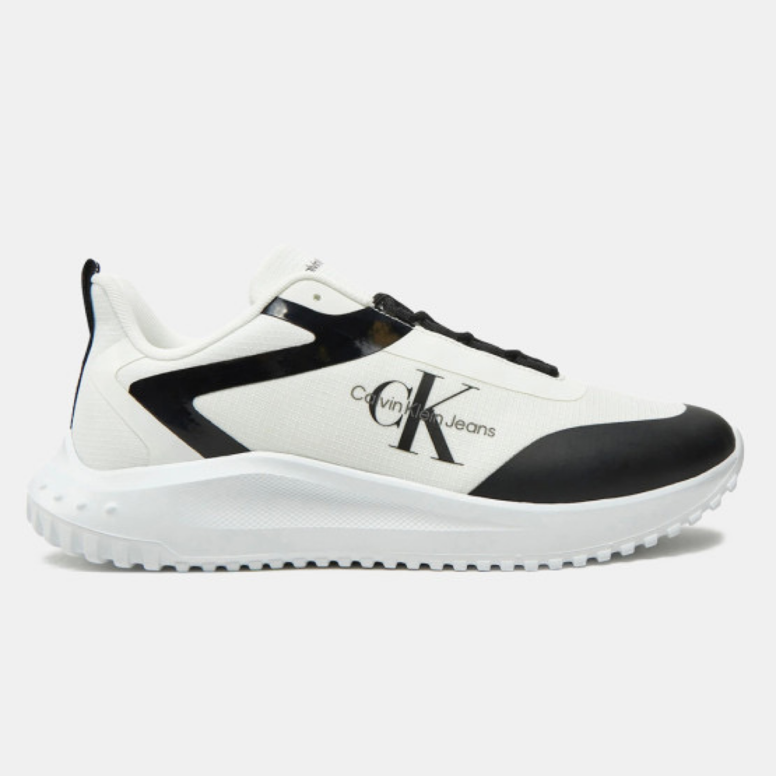 Мъжки маратонки Calvin Klein Jeans Men Sneakers YW0YW01439 01W Lateral View