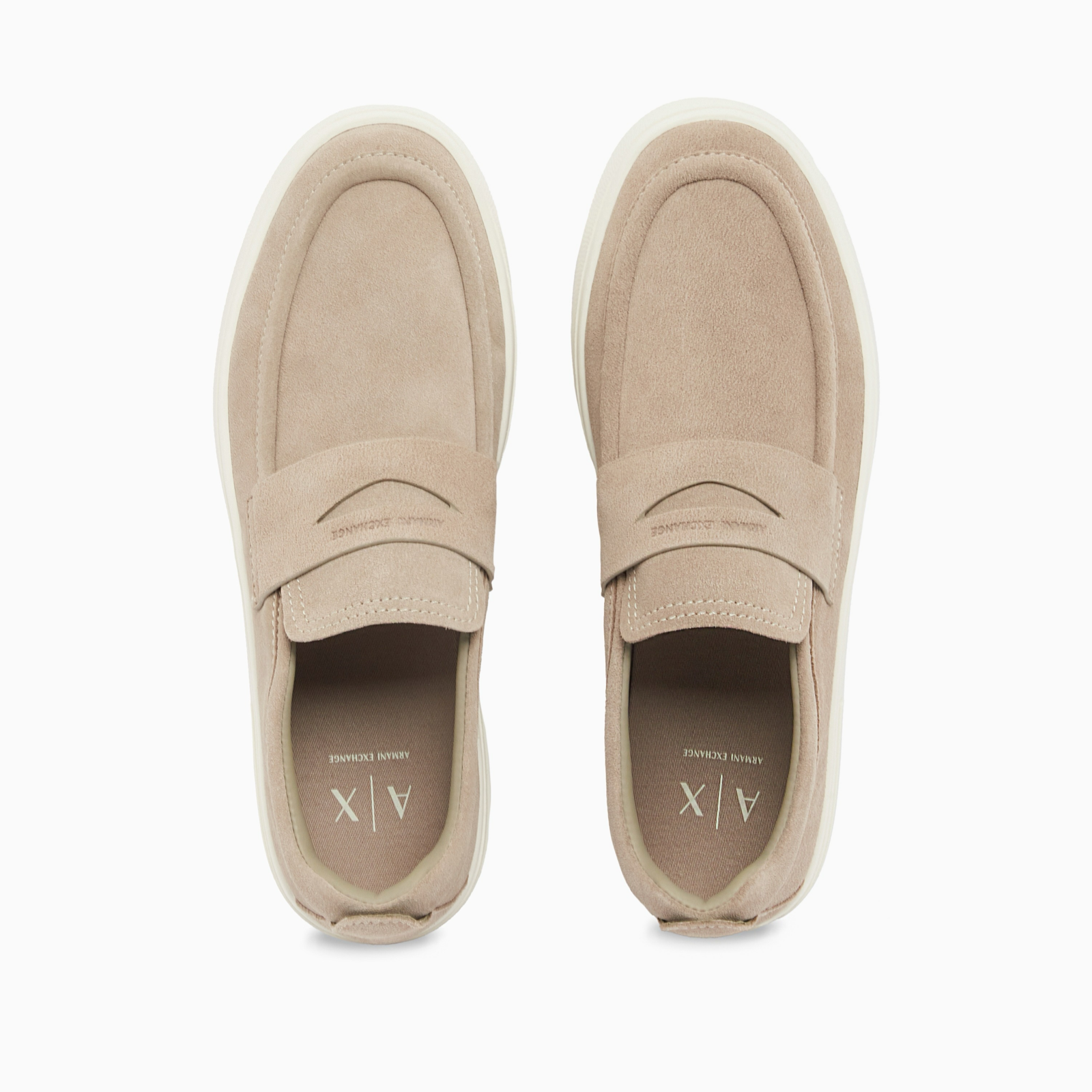 Мъжки мокасини Armani Exchange Men Loafers XM002632 AF19687 Z1030 Top View