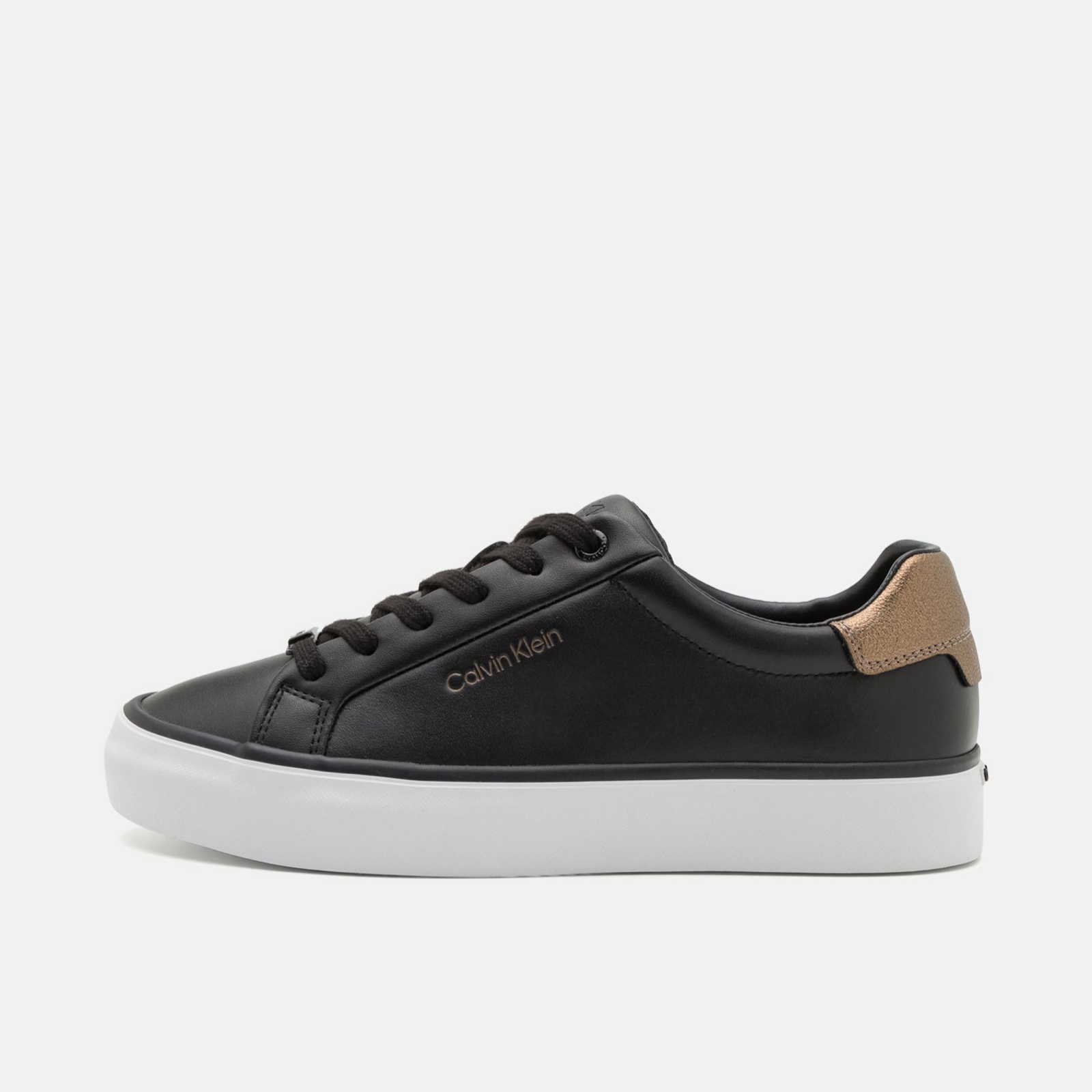 Дамски черни кецове Calvin Klein HW0HW02104F Medial View
