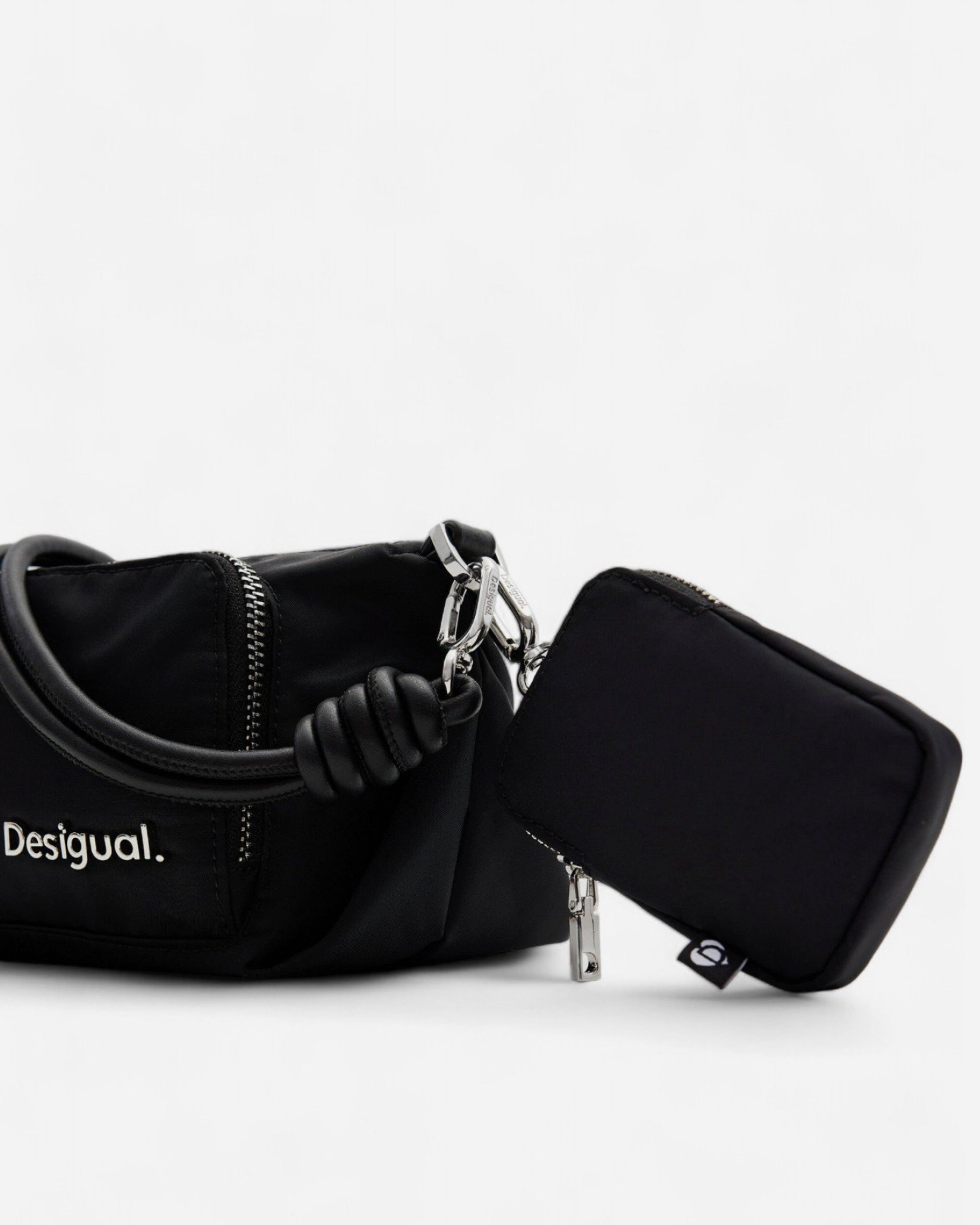 Дамска чанта за рамо в черно Women’s shoulder bag Desigual 24SAXY05 2000U Black
