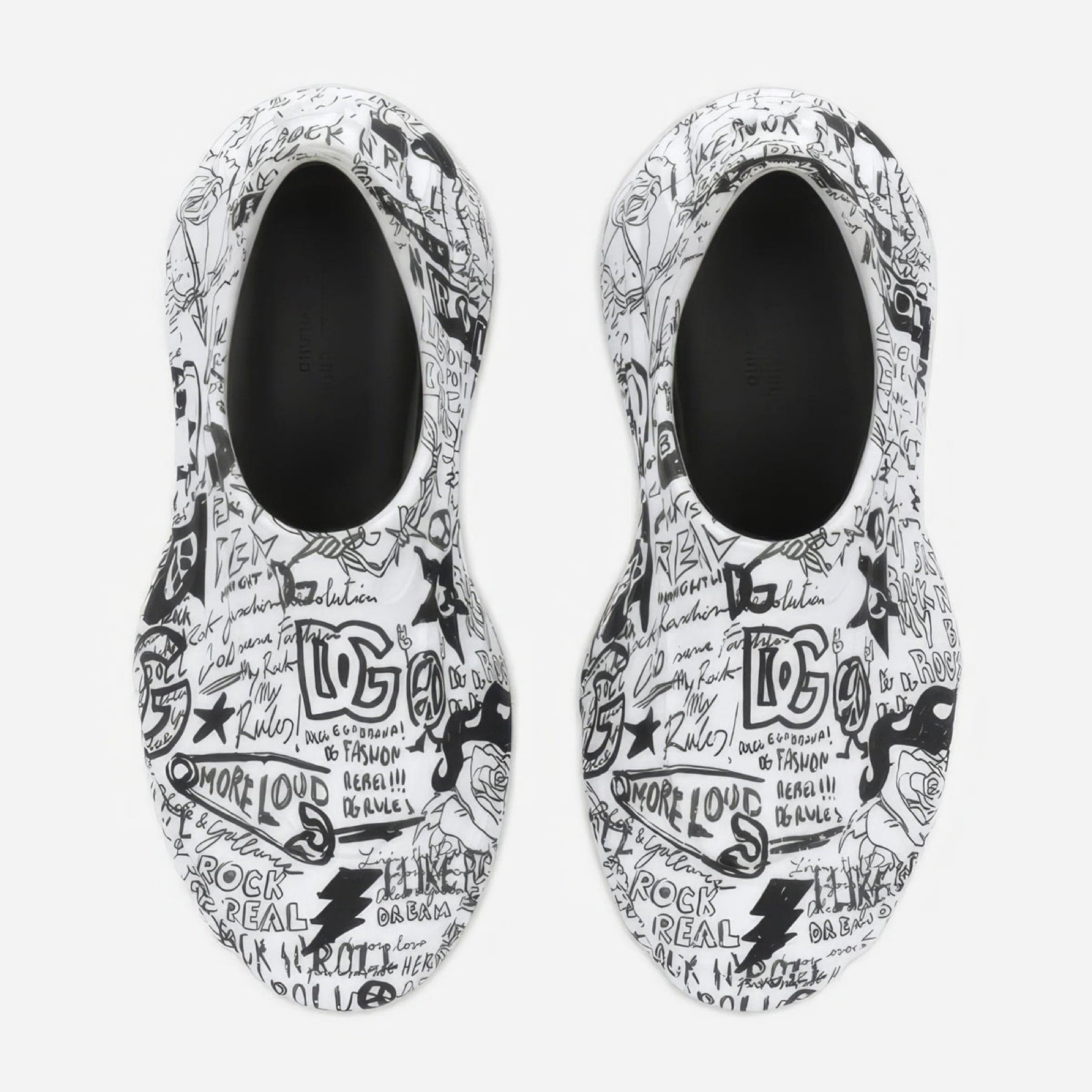 Мъжки обувки Dolce & Gabbana Toy Graffiti Men Sneakers