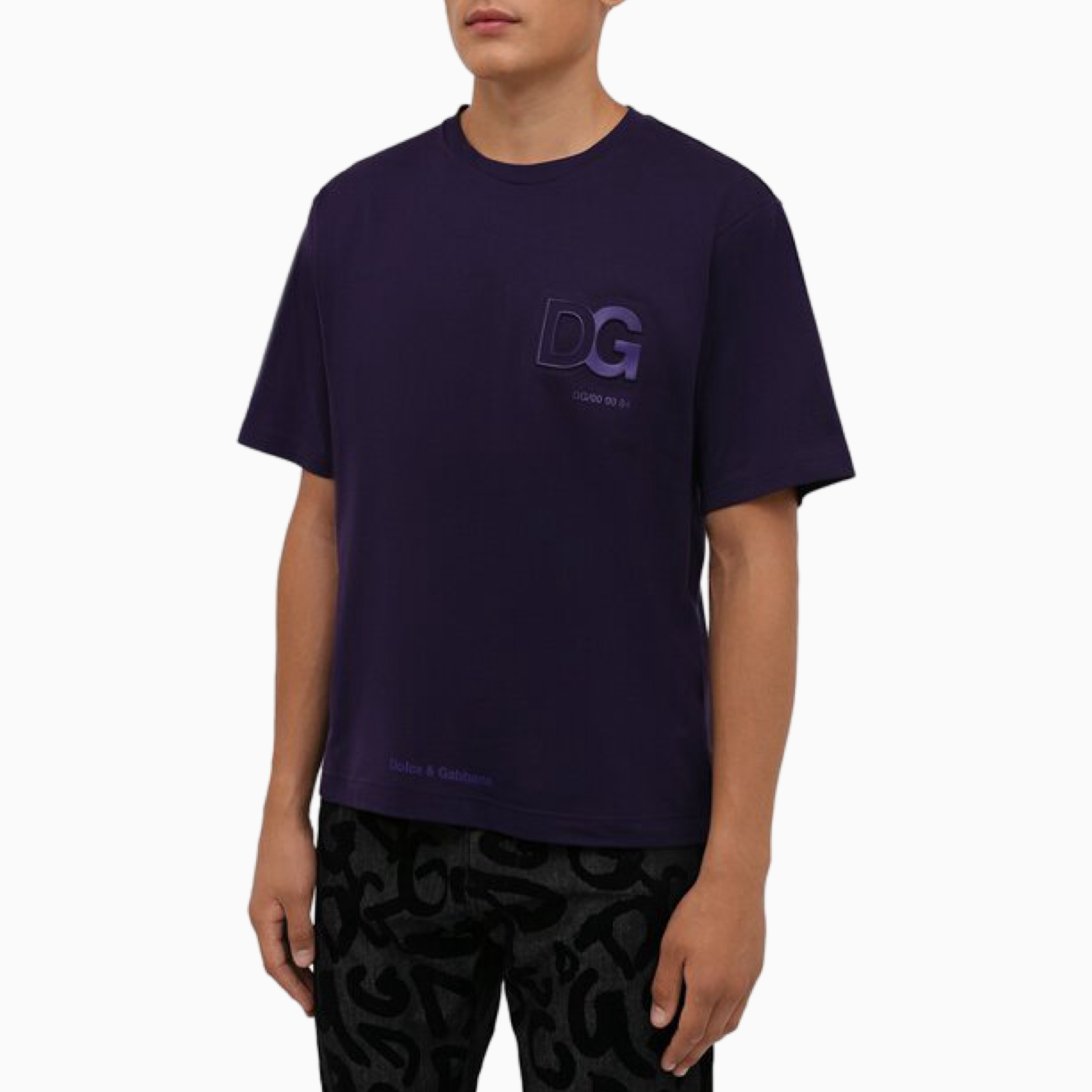 Dolce & Gabbana DG Logo Men T-shirt G8NB3Z FU7EQ