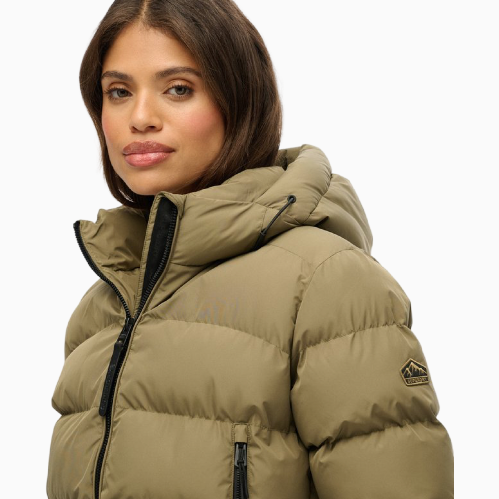 Дамско зимно яке Superdry Women Jacket W5011996A Close-Up