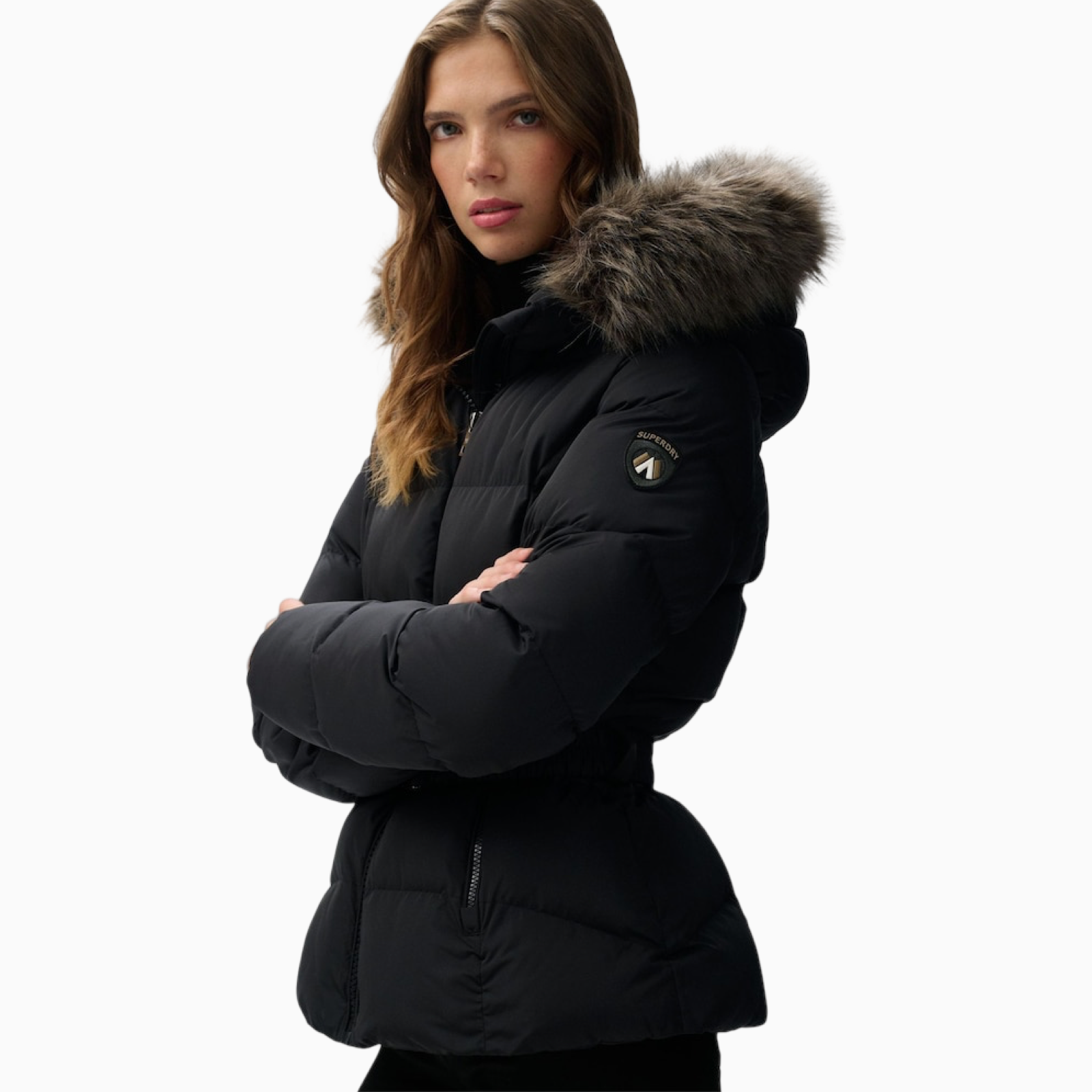 Дамско зимно яке Superdry Fuji Women Jacket W5011928A Side View
