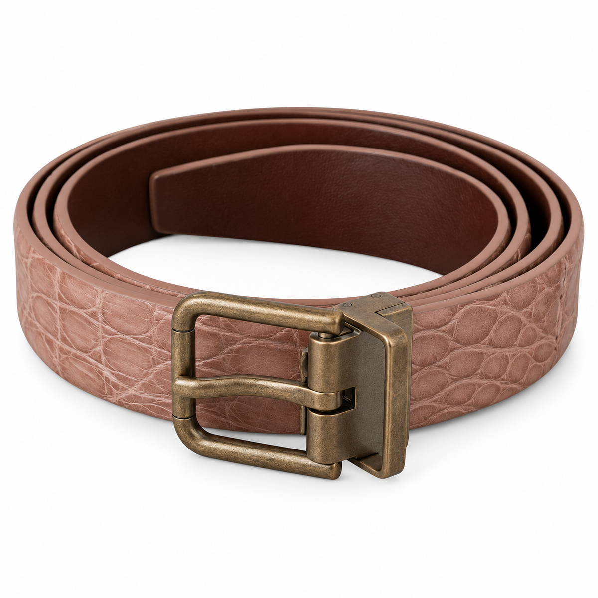 Men's belt Dolce & Gabbana SKU: BC3614 A2E02 80098 front view