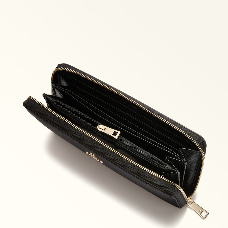 Дамско клъч портмоне Women’s clutch wallet Furla Camelia WP00322ARE000 O6000 Black Inside view