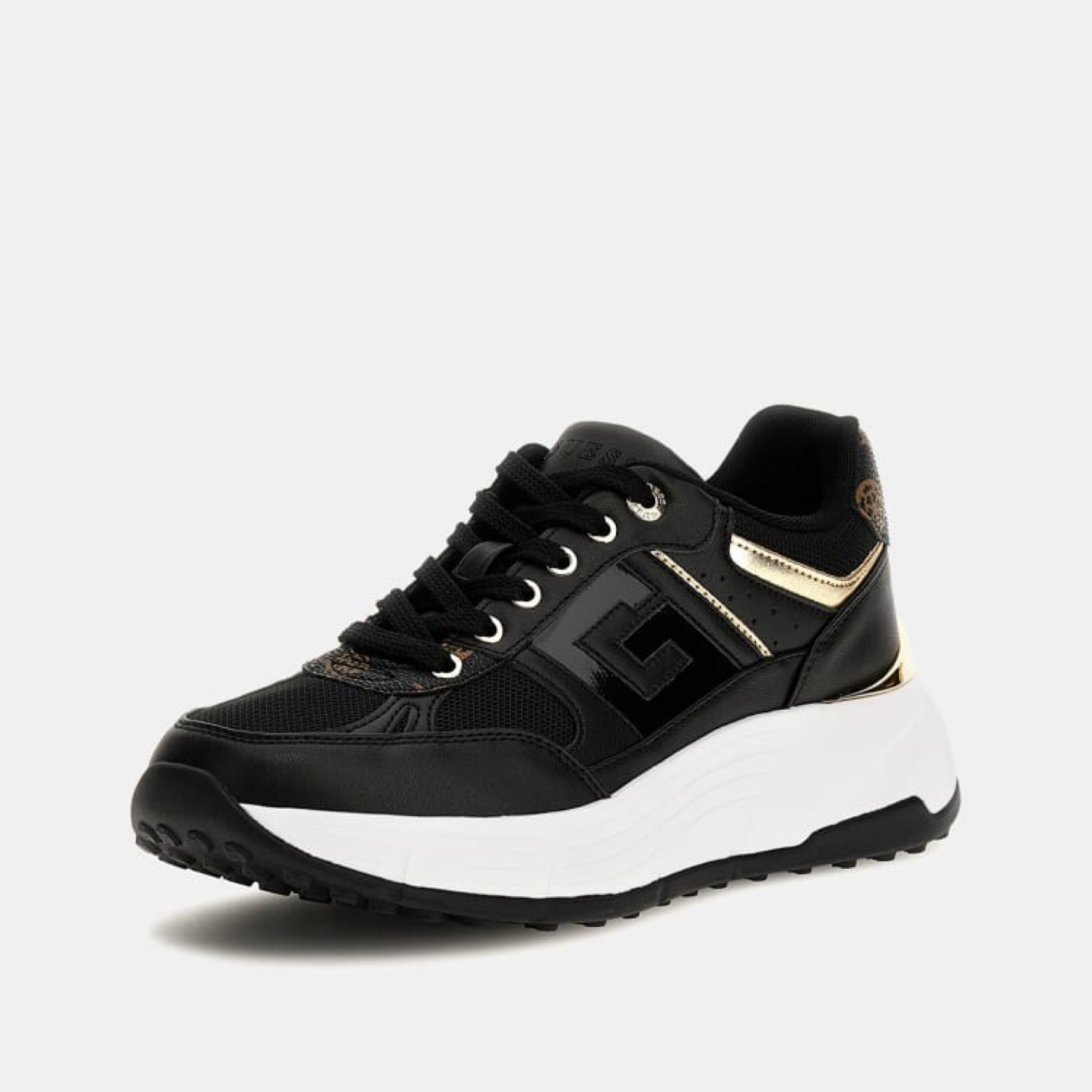 Дамски маратонки Guess Women Sneakers FLTFON FAB12 Medial View