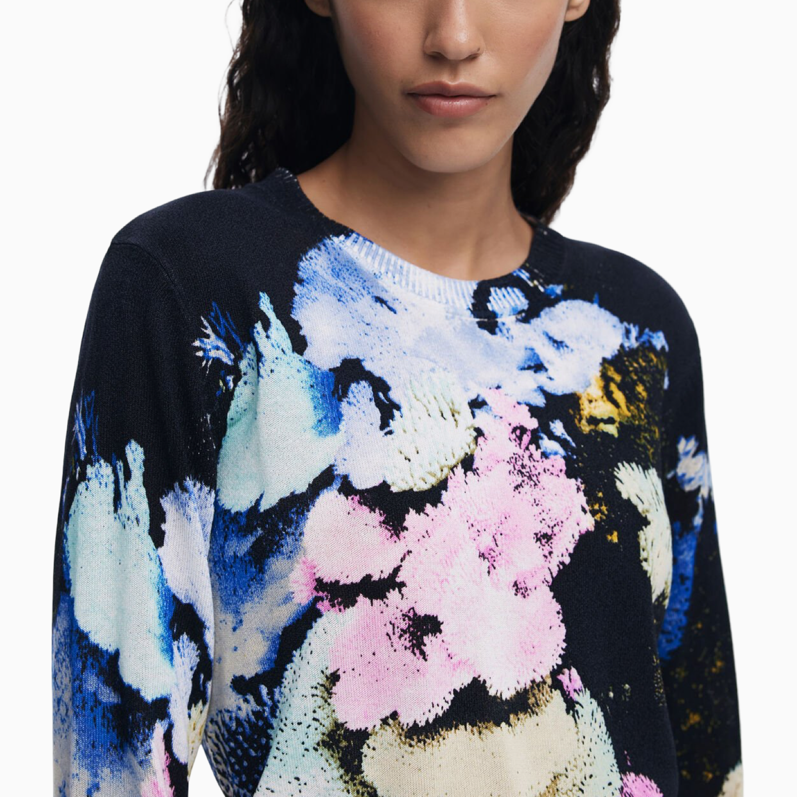 Дамски пуловер Desigual Women Sweater 25WWJF46 5025 Close-Up