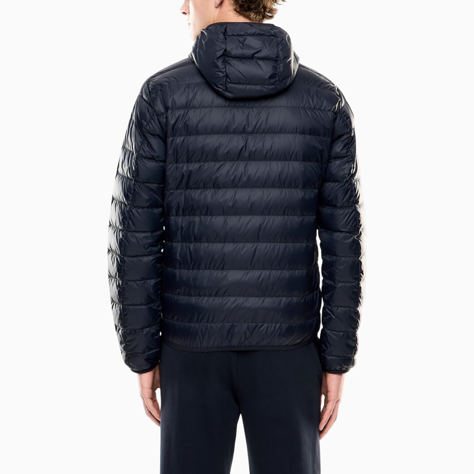 Мъжко тъмно синьо яке EA7 Emporio Armani Men Jacket 8NPB24 PNGPZ Back View