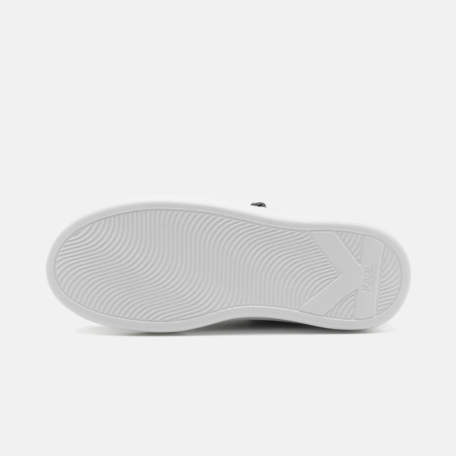 Дамски кецове от естествена кожа в черно Women’s leather sneakers Karl Lagerfeld KAPRI KL62576T 000 Black Insole View