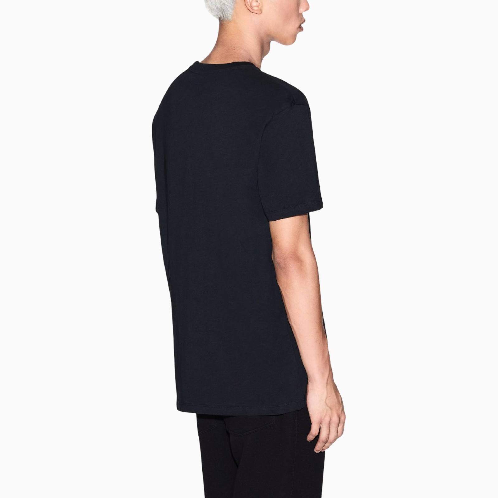 Мъжка черна тениска Armani Exchange XM001403 AF16432 Back View