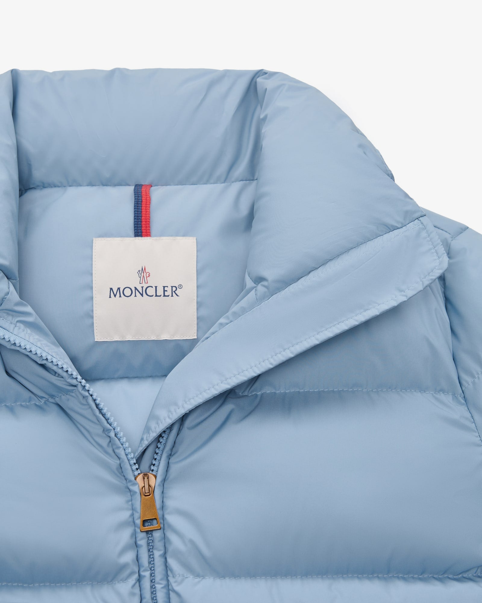 Дамско яке Women’s short down jacket Moncler Dourble K20931A00229597YW715 Light Blue