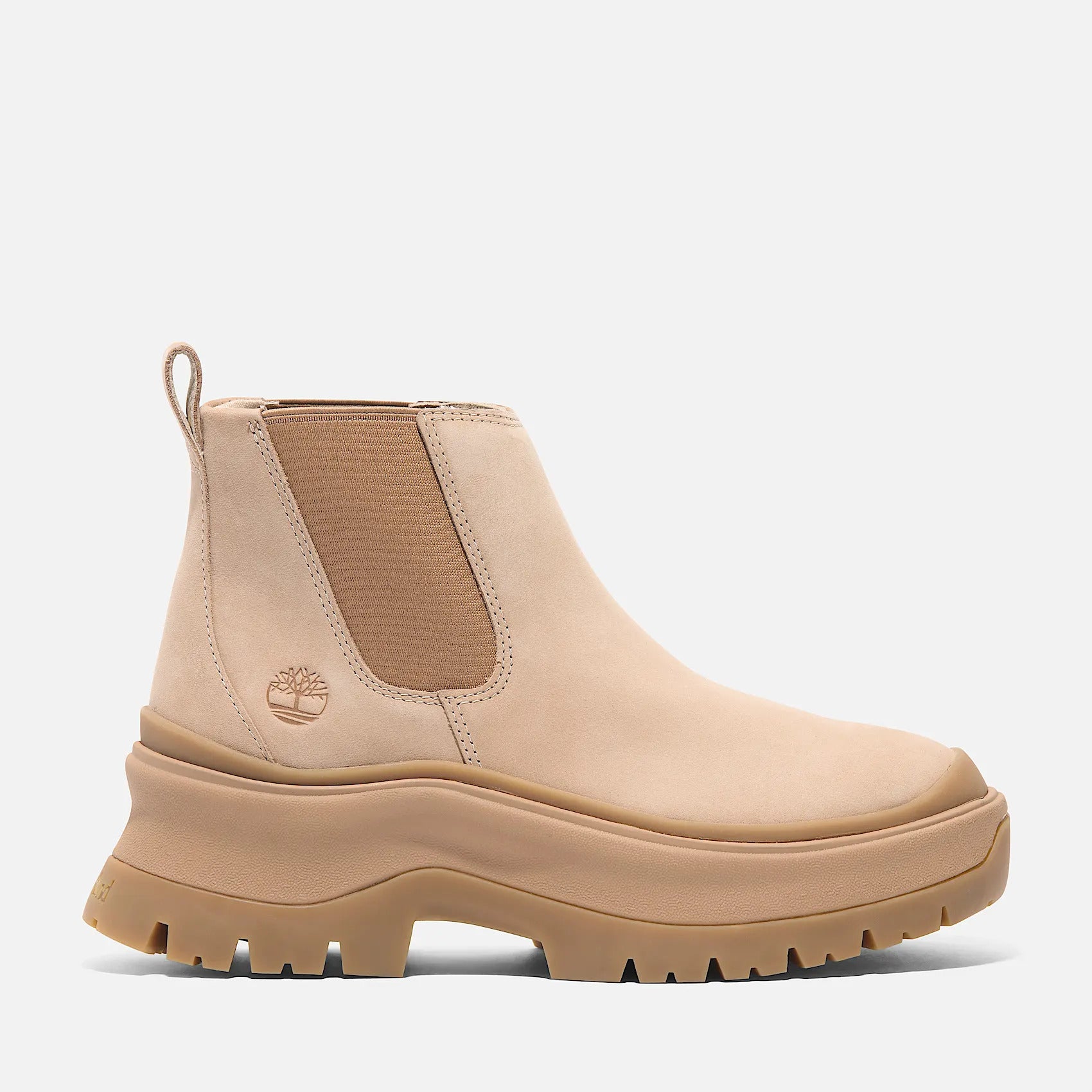 Дамски Челси боти Women’s Roxie lane Chelsea Ankle Boots Timberland TB0A28XMEN7 Beige lateral view