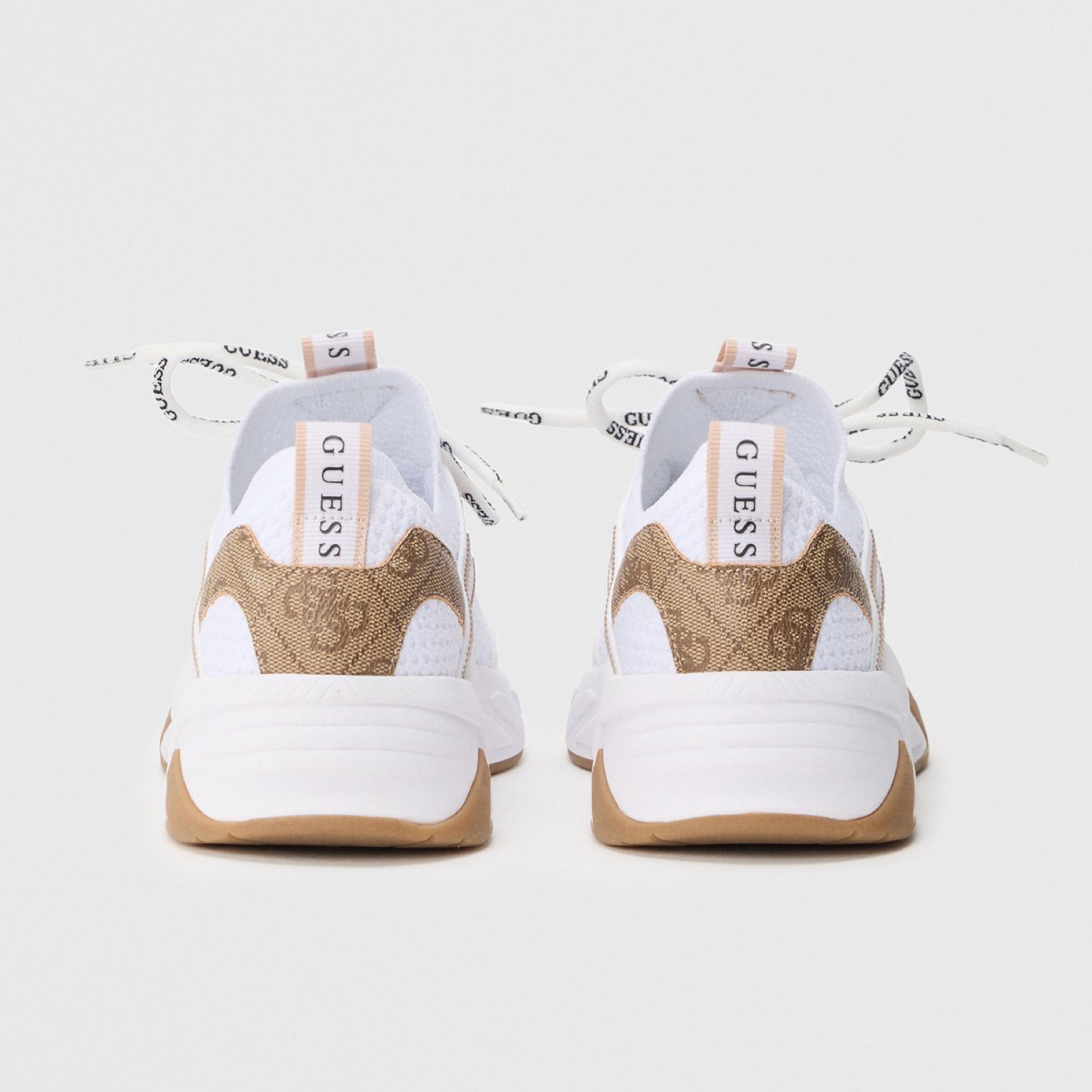 Дамски маратонки Guess Women Sneakers FLPGEN FAP12 White Heel View