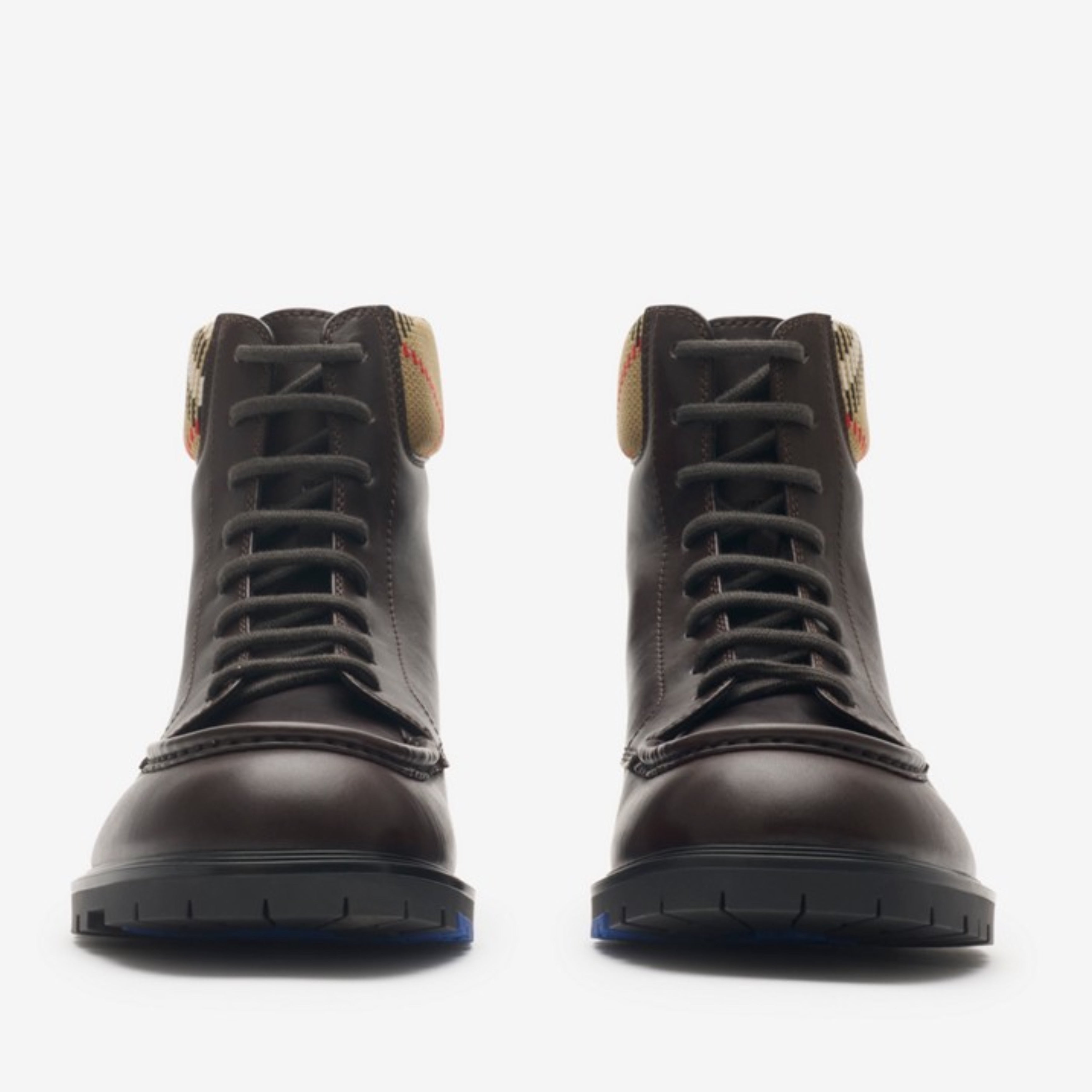 Мъжки боти Men’s ankle boots Burberry Rogue 81155981 Dark Brown front view