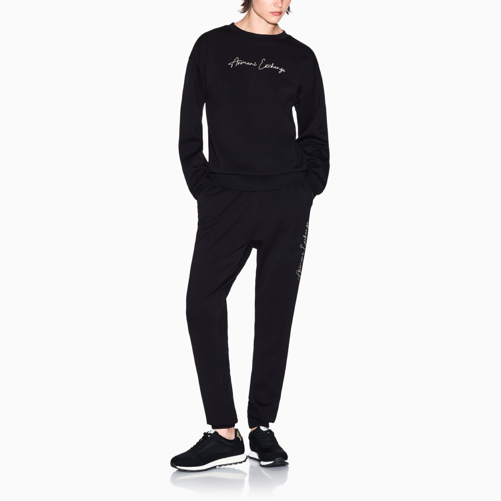 Дамски спортен панталон Armani Exchange Women Sweatpants XW000837 AF13397 Front View