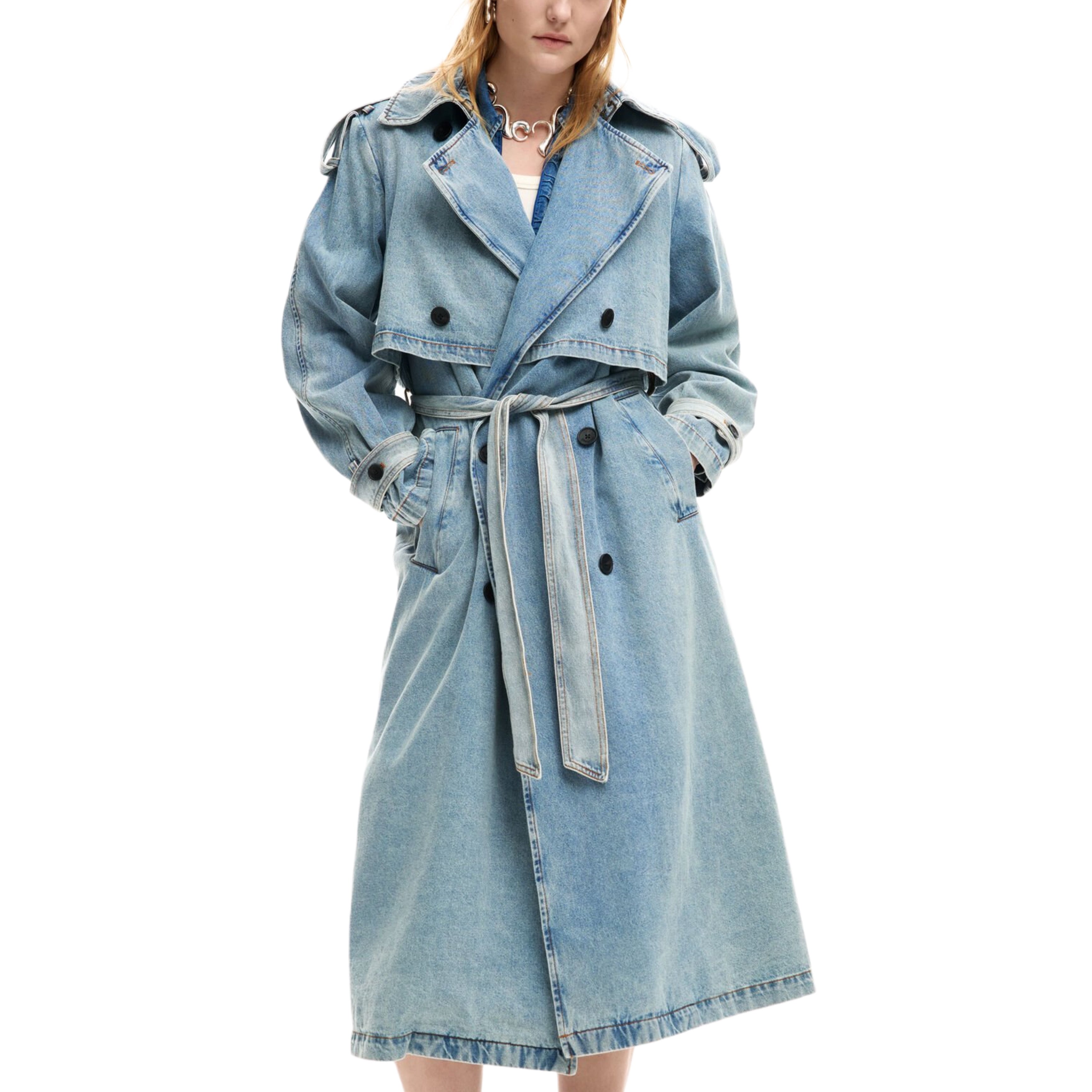 Desigual Women's Trench Coat