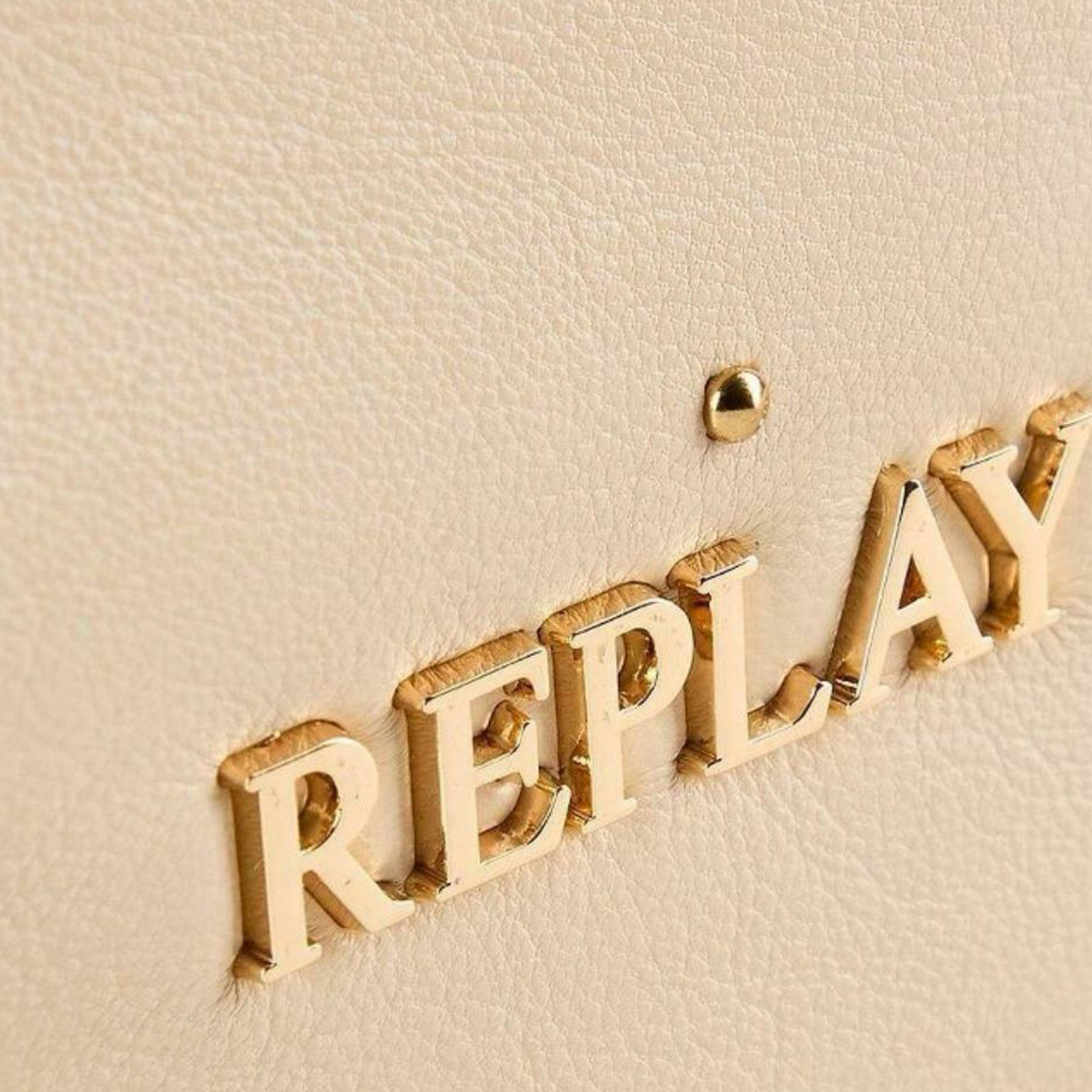 Дамска бежова чанта Replay Women Shoulder Bag FW3004.011.A0501B Close-Up