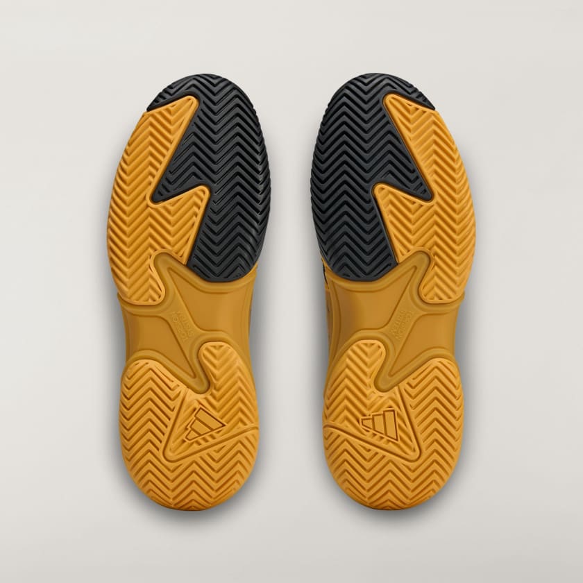 Мъжки маратонки за тенис Men’s sneakers Y-3 Barricade 13 Tennis Shoes
JH5766 Collegiate Gold / Collegiate Gold / Black outsole view