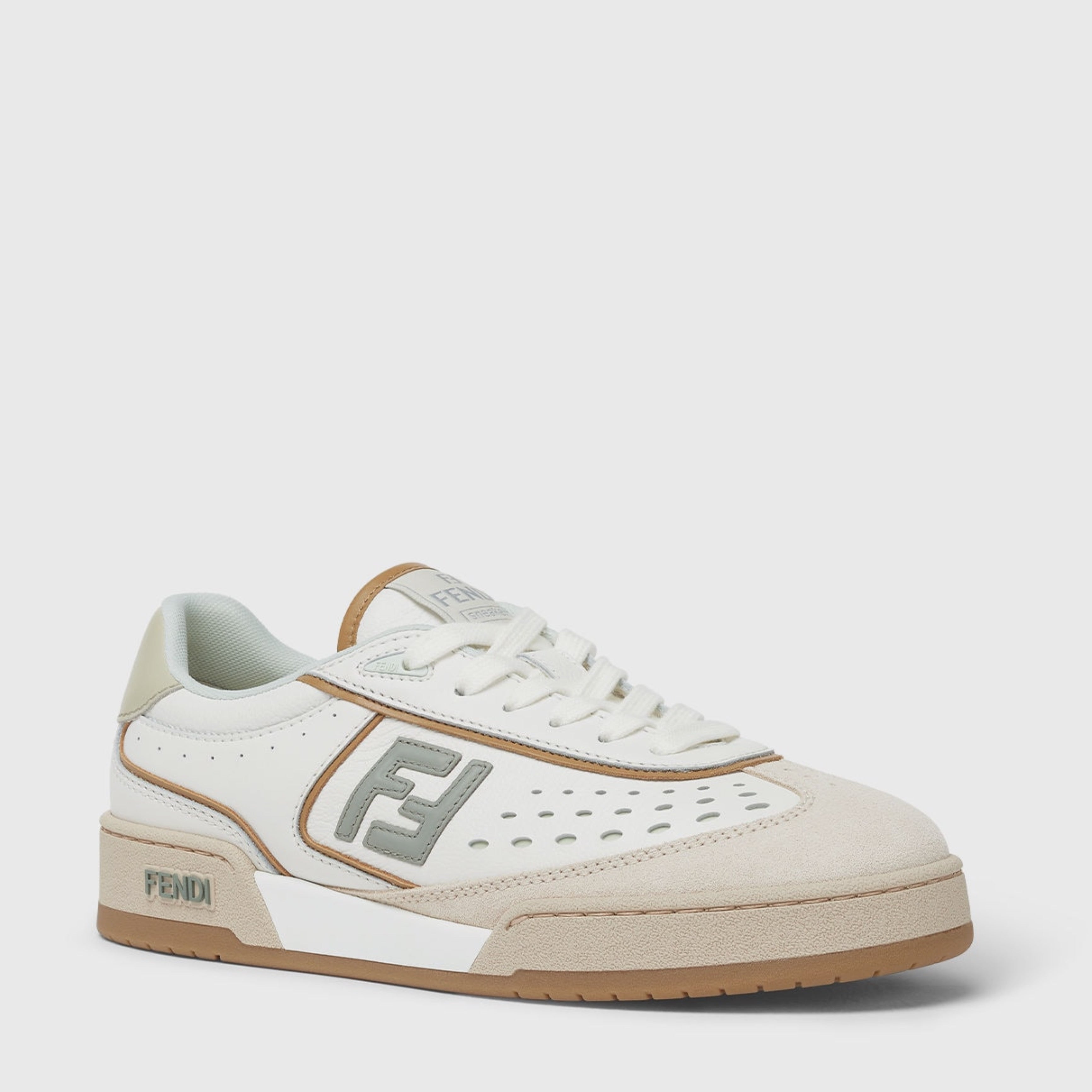 Дамски кецове Women’s sneakers Fendi Match 8E8670ASB2F1RUX angled view