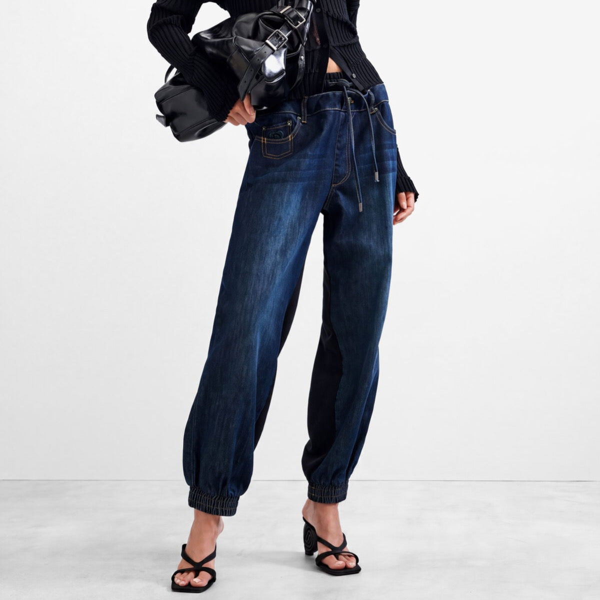 Дамски дънки Desigual women’s jeans 26WWDD1450 08XL front view