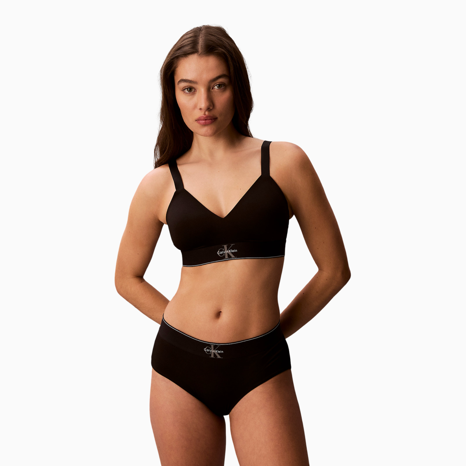 Дамски сутиен Calvin Klein Women Bralette LV00QF8877 UB1 Front View