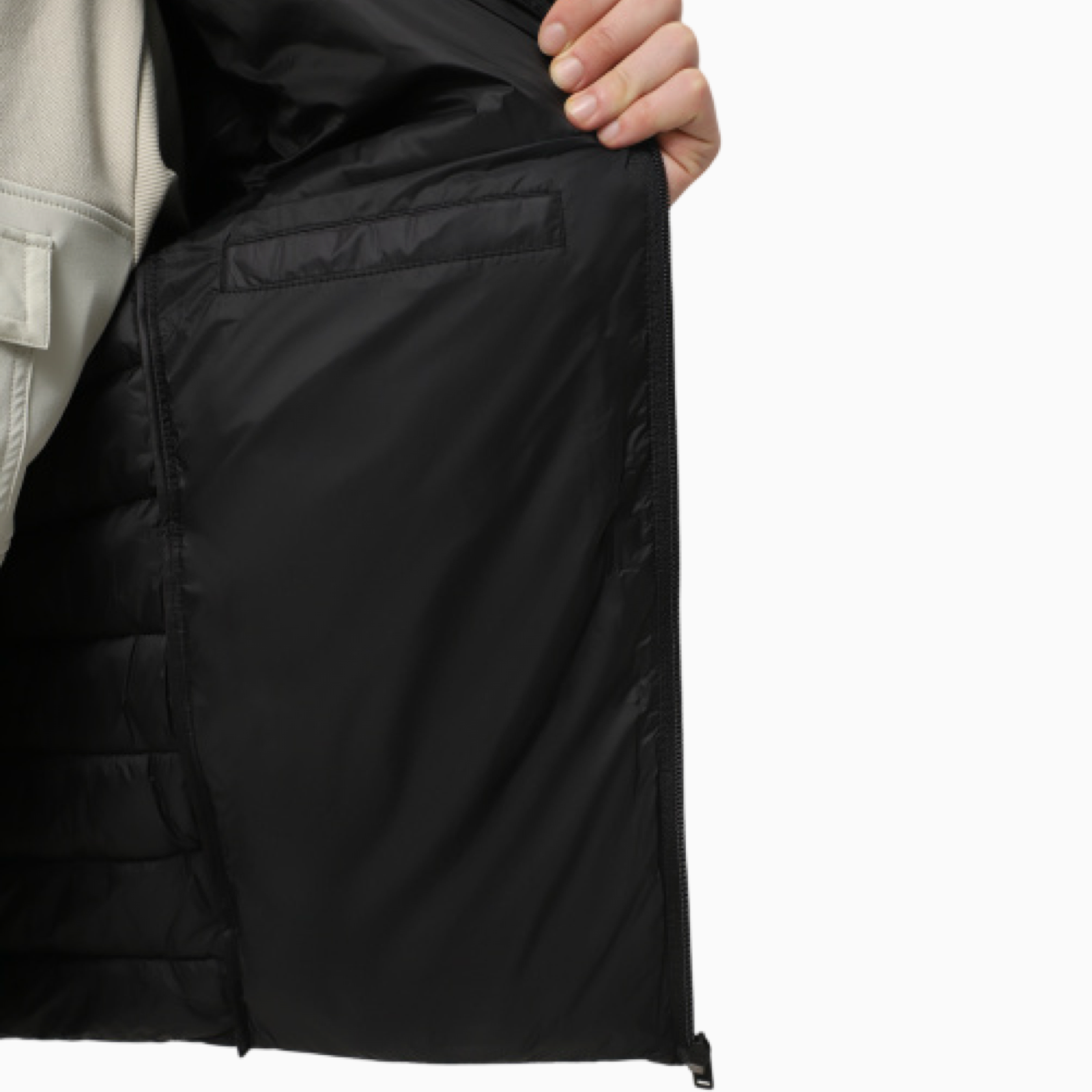Мъжко черно яке Boss Men Jacket 50530822 Close-Up