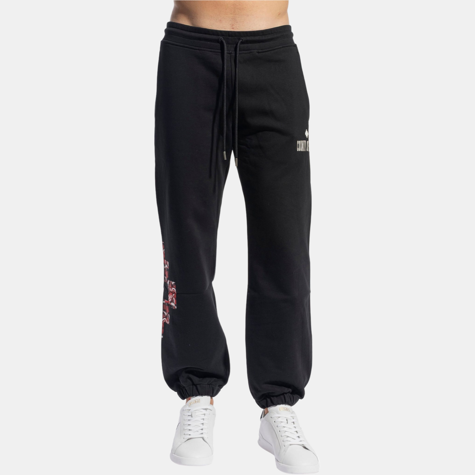 Мъжко спортно долнище Marcelo Burlon County Of Milan Men Sweatpants F5CAMAFP036 Front View