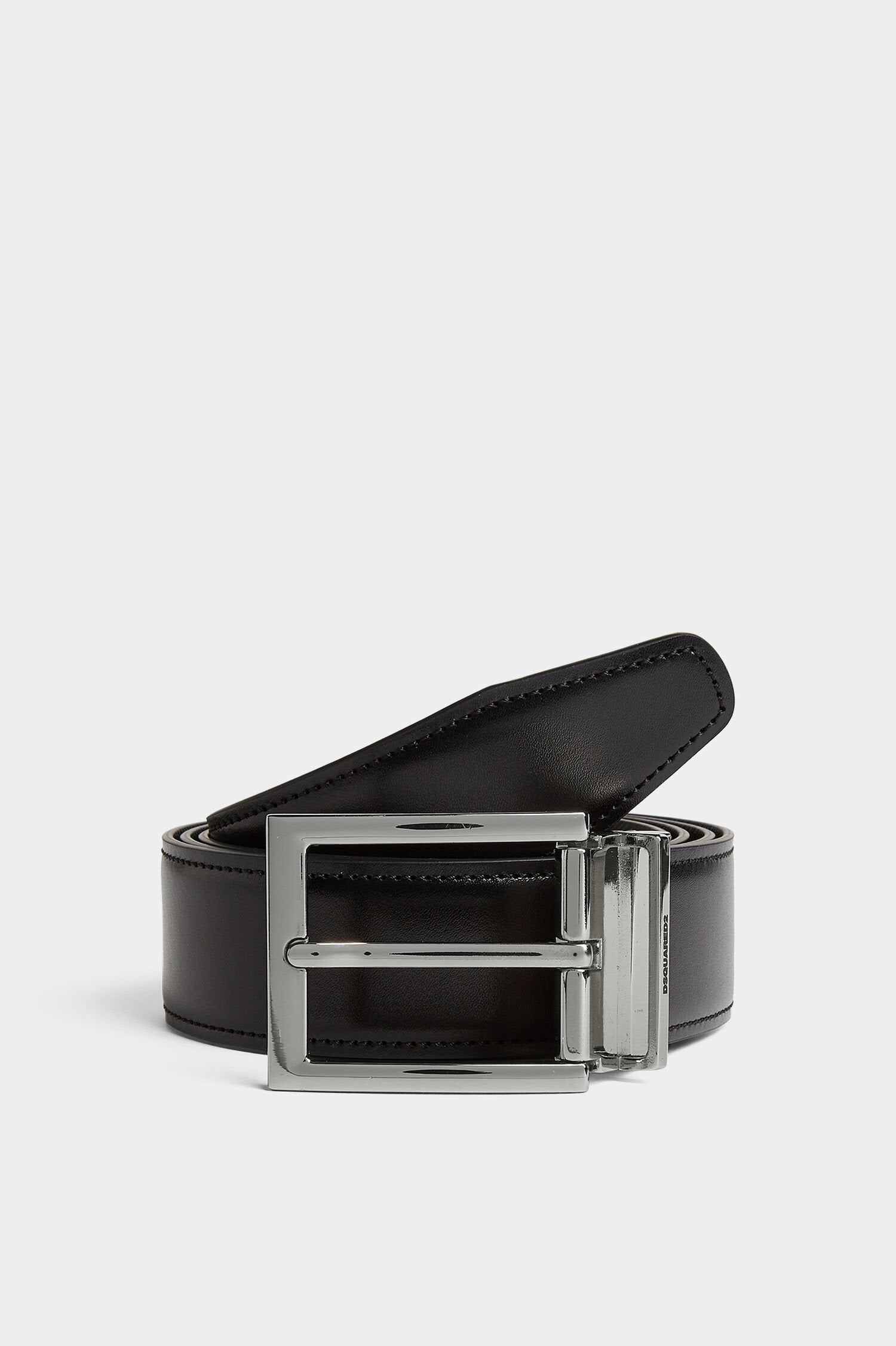 Подаръчен комплект колан с 2 катарами Men’s luxury gift box 2 buckles belt Dsquared2 GBM000212900001M1510UN Black