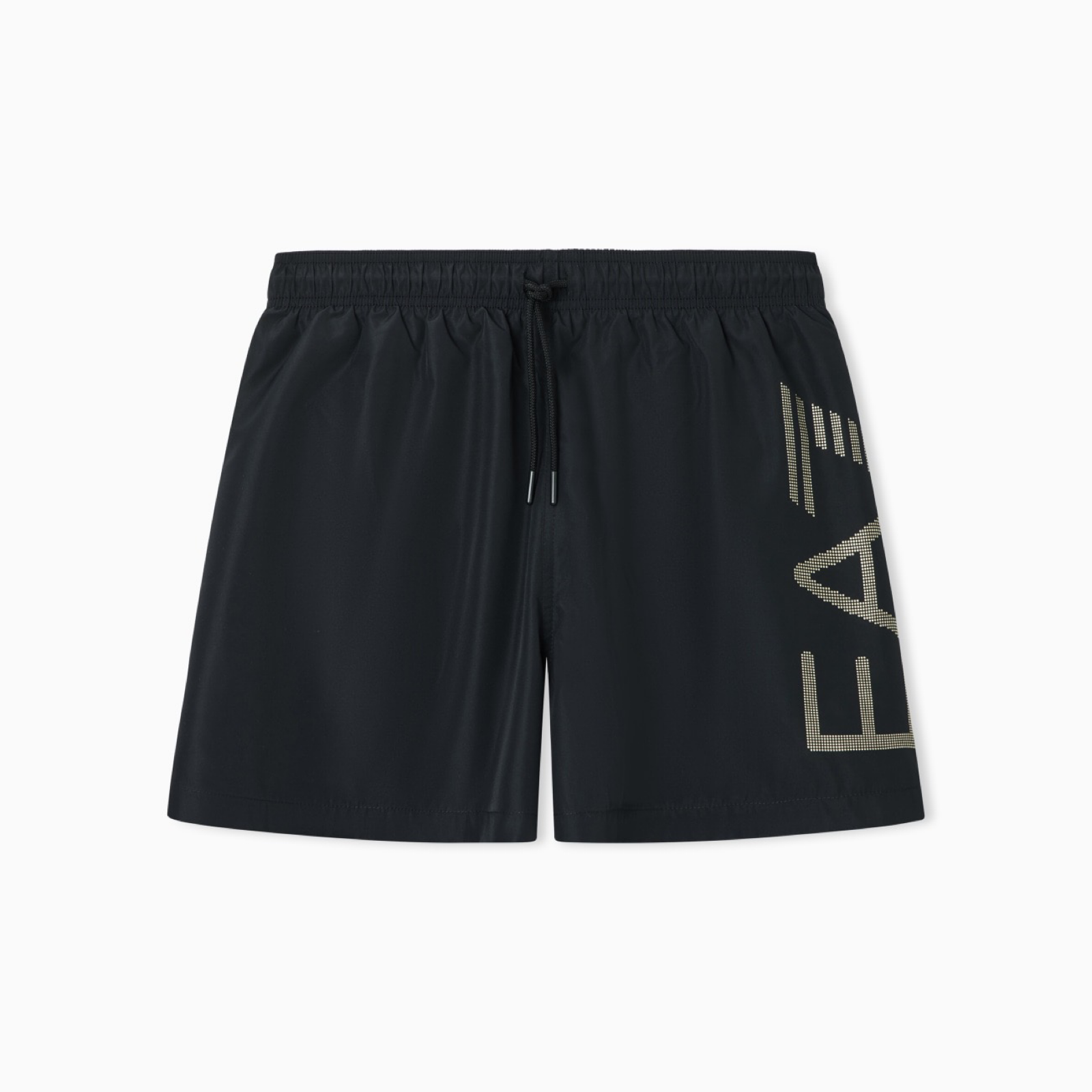 Мъжки черни бански EA7 Emporio Armani Men Swimwear 7M002001 AF14497 MC004 Front View