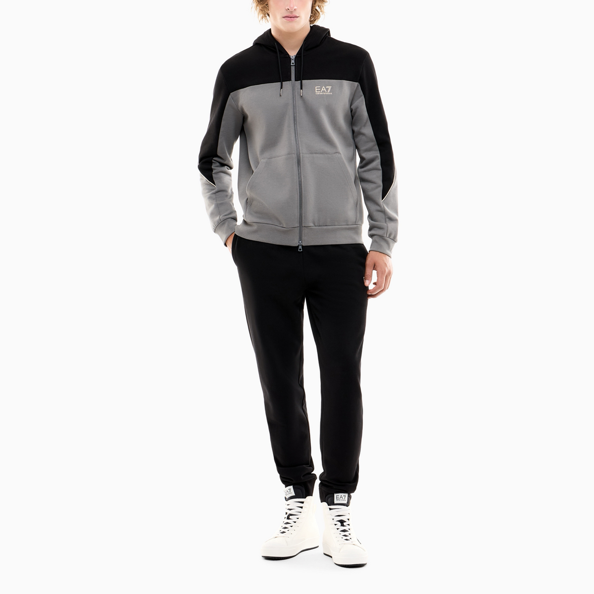 Мъжки екип EA7 Emporio Armani Men Tracksuit 7M002411 AF10377 U8085 Front View