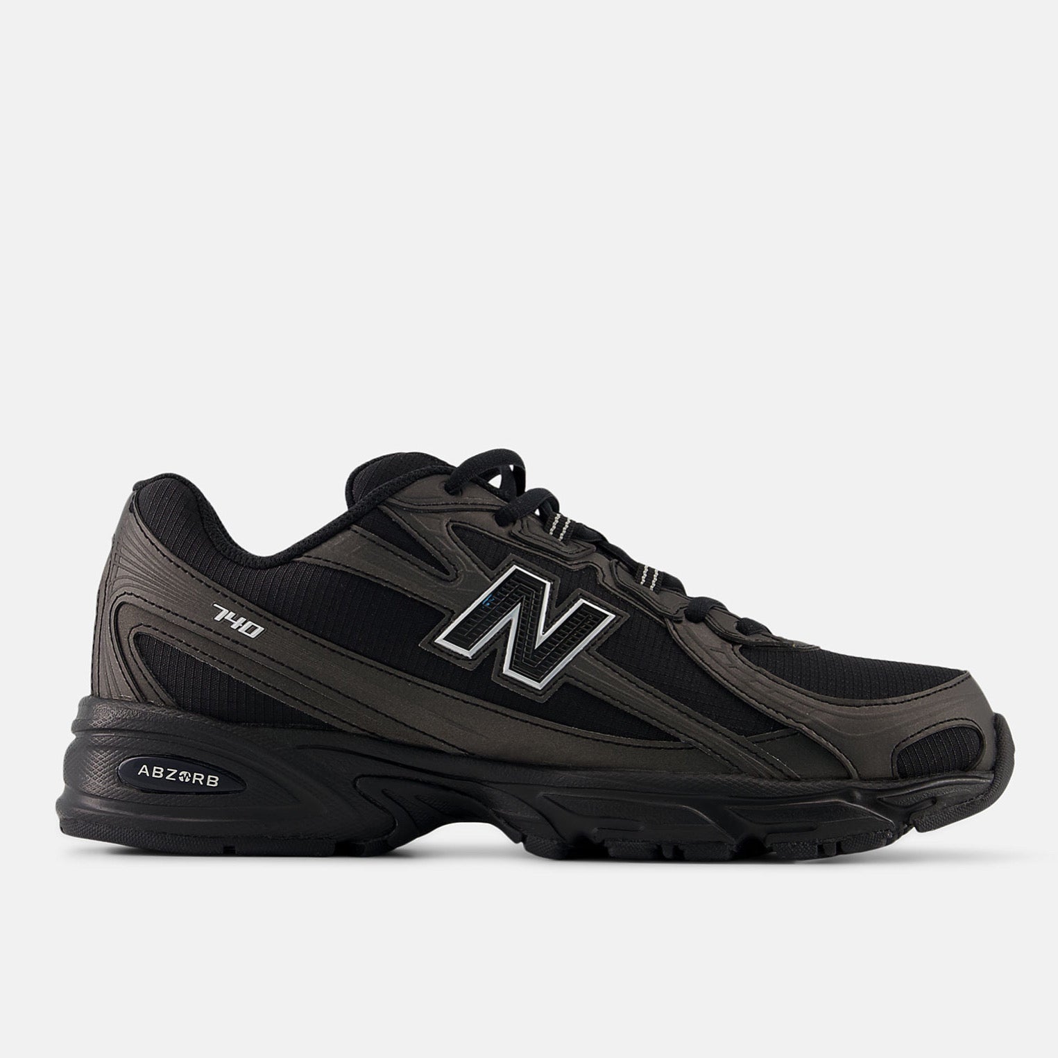 Мъжки черни маратонки New Balance 740 Men Sneakers U740BS2 Lateral View