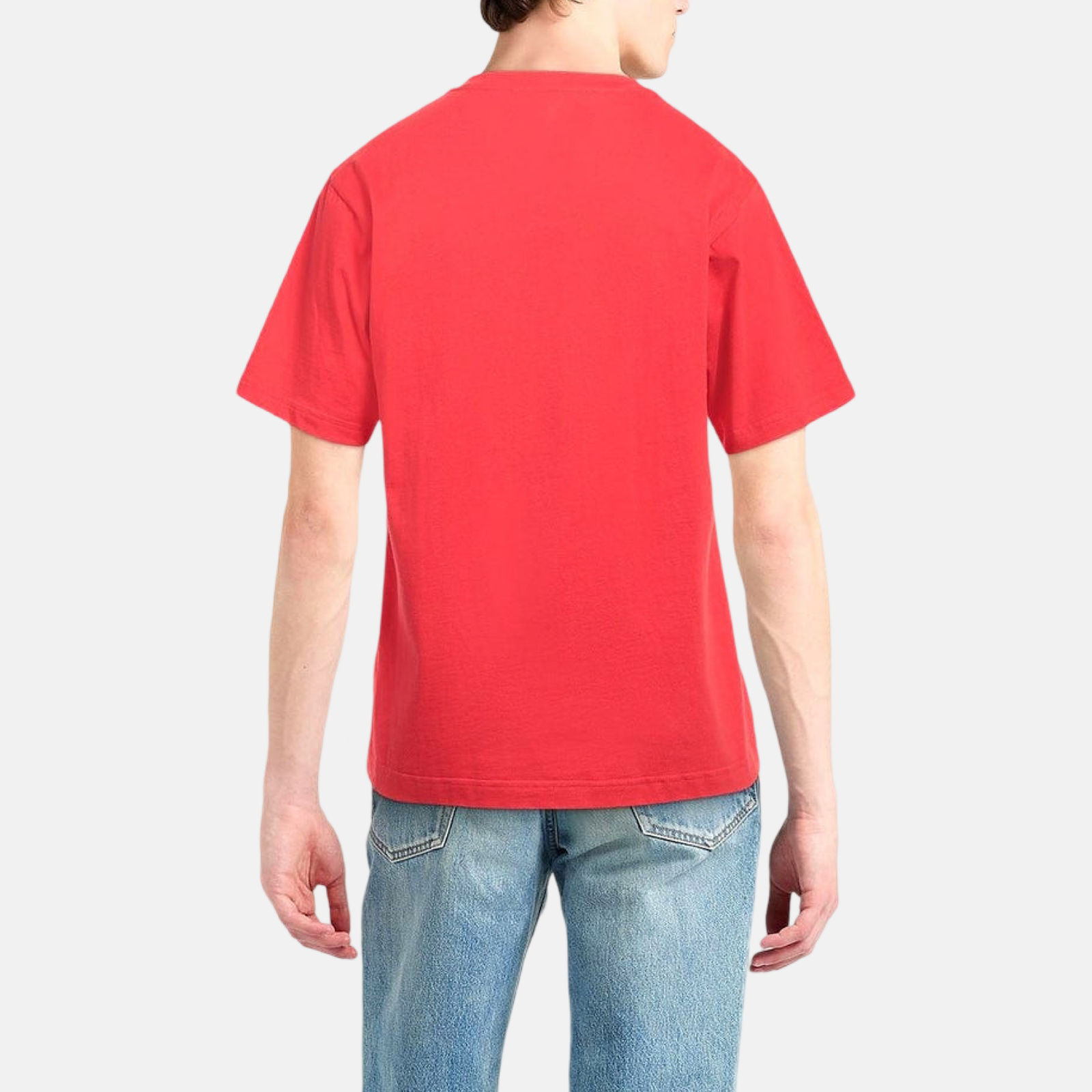 Мъжка червена тениска Dolce & Gabbana DG Logo Men T-shirt