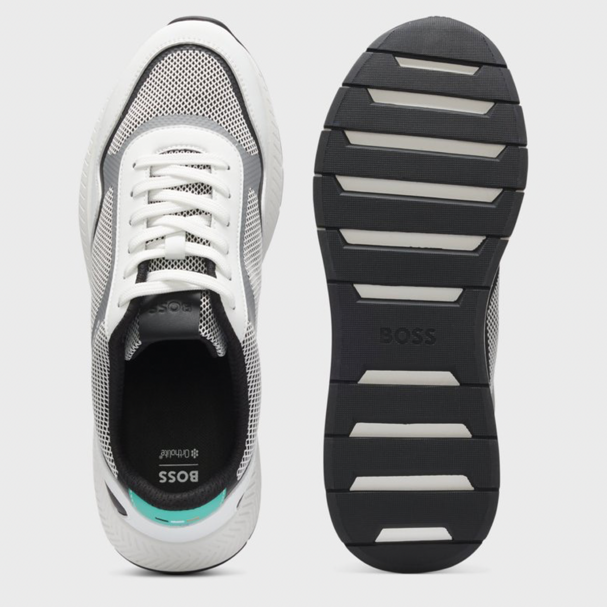 Мъжки маратонки Boss Titanium Runn Men Sneakers 50568928 125 Top View