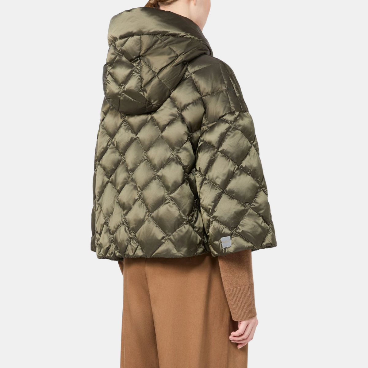 Maxa Mara The Cube Puffer Jacket P-9486146506064 MTCSISOFT Back View